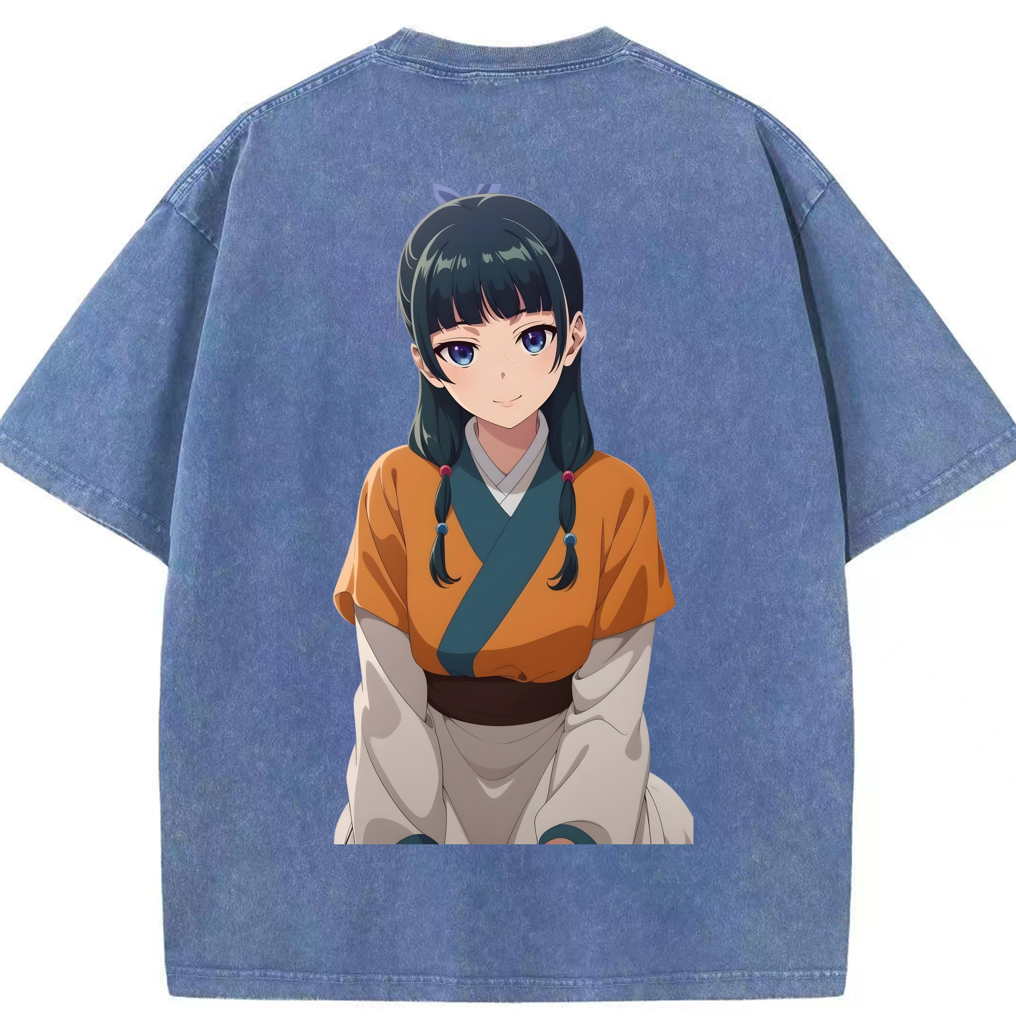 （画像用） 薬屋のひとりごと The Apothecary Diaries 綿100% ヴィンテージ風 半袖Tシャツ（背面プリント）