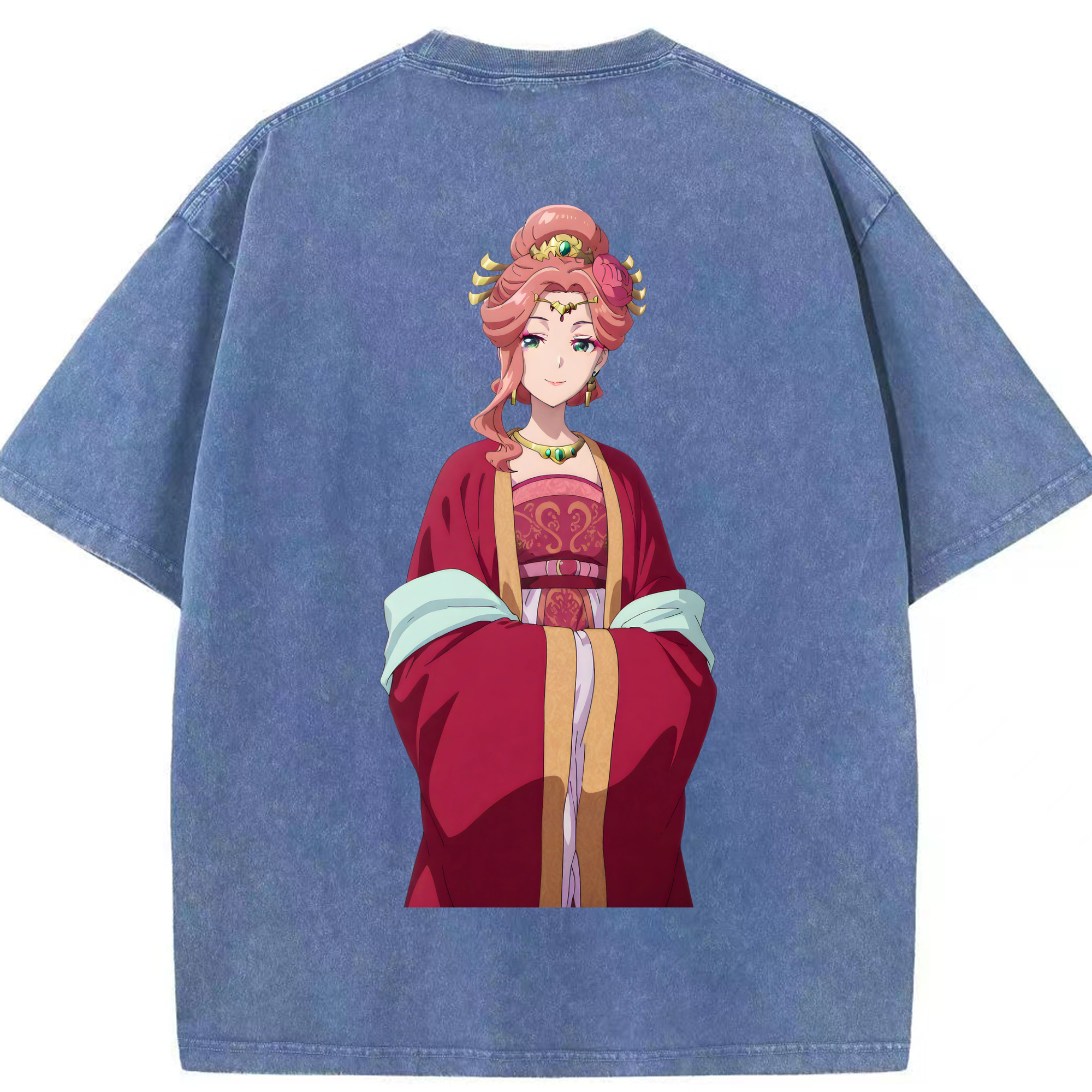 （画像用） 薬屋のひとりごと The Apothecary Diaries 綿100% ヴィンテージ風 半袖Tシャツ（背面プリント）
