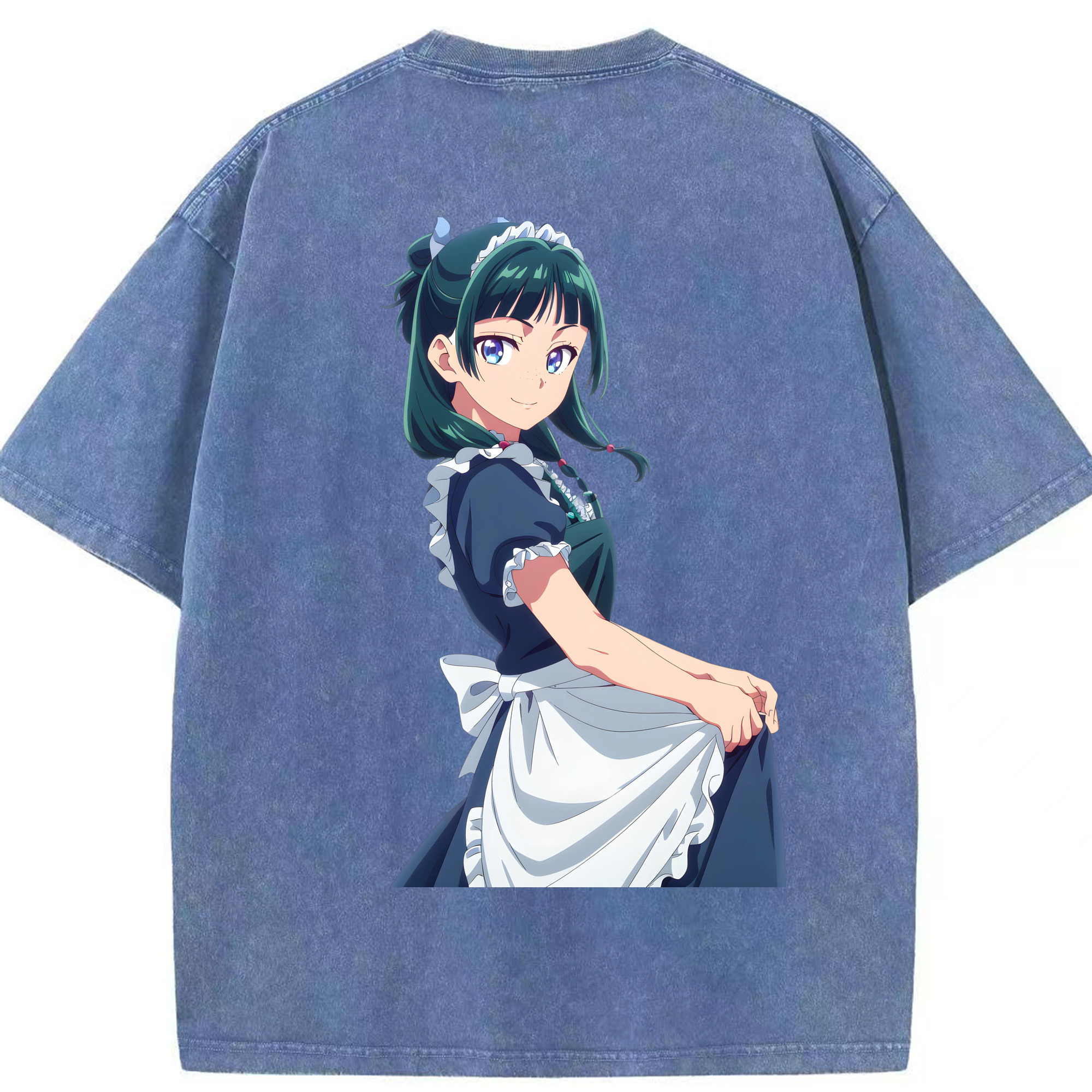 （画像用） 薬屋のひとりごと The Apothecary Diaries 綿100% ヴィンテージ風 半袖Tシャツ（背面プリント）