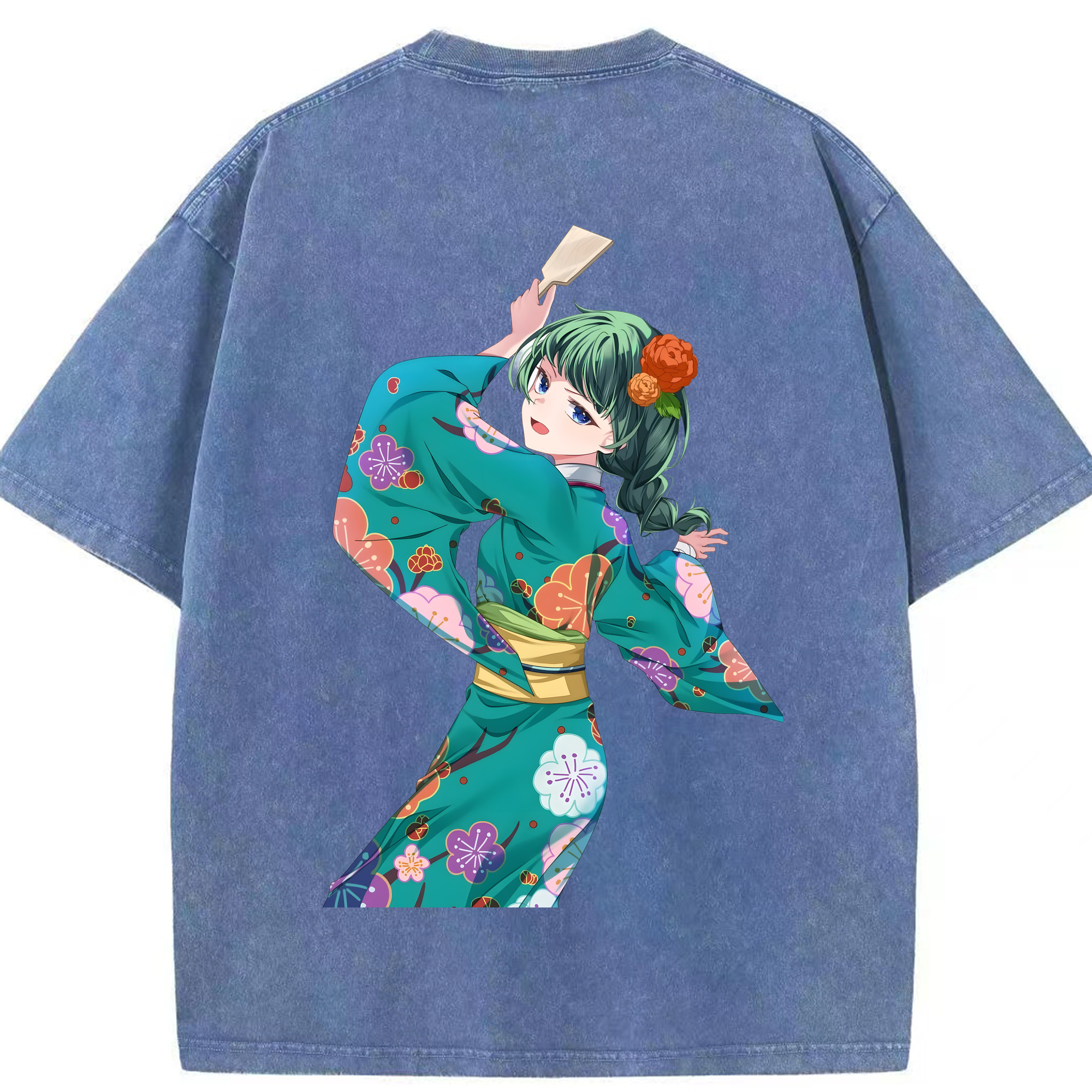 （画像用） 薬屋のひとりごと The Apothecary Diaries 綿100% ヴィンテージ風 半袖Tシャツ（背面プリント）
