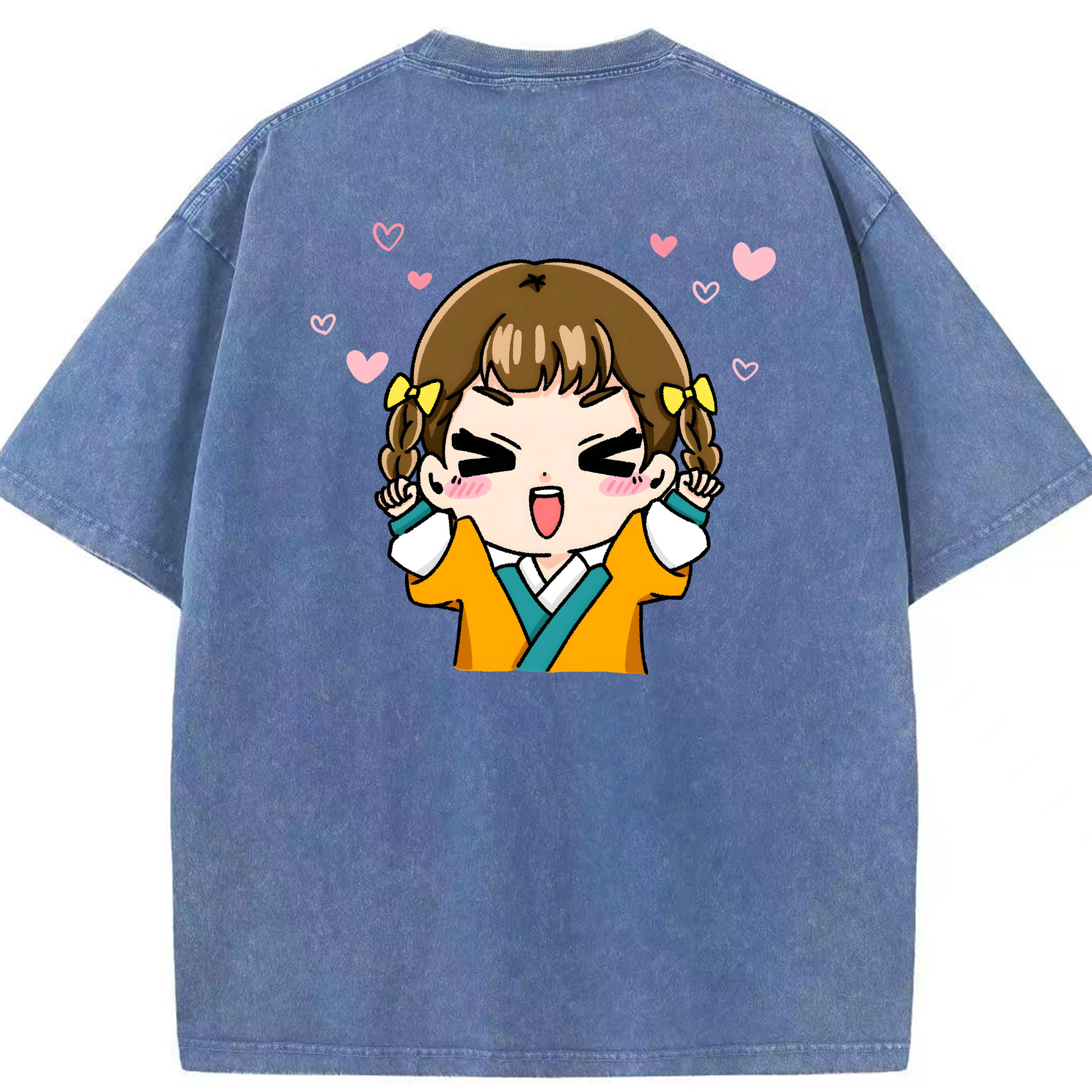 （画像用） 薬屋のひとりごと The Apothecary Diaries 綿100% ヴィンテージ風 半袖Tシャツ（背面プリント）