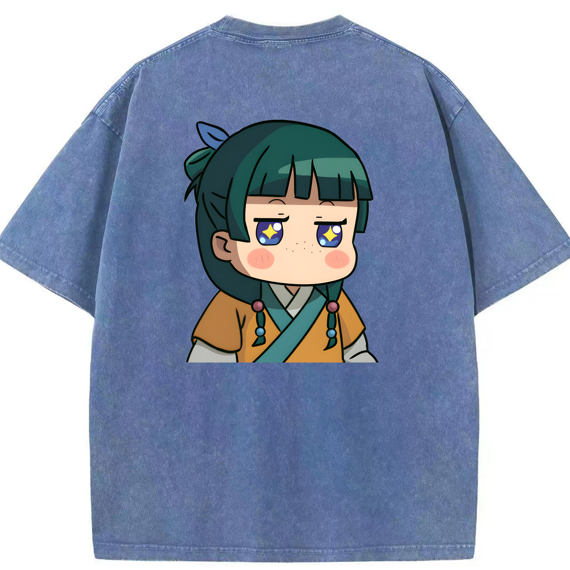 （画像用） 薬屋のひとりごと The Apothecary Diaries 綿100% ヴィンテージ風 半袖Tシャツ（背面プリント）
