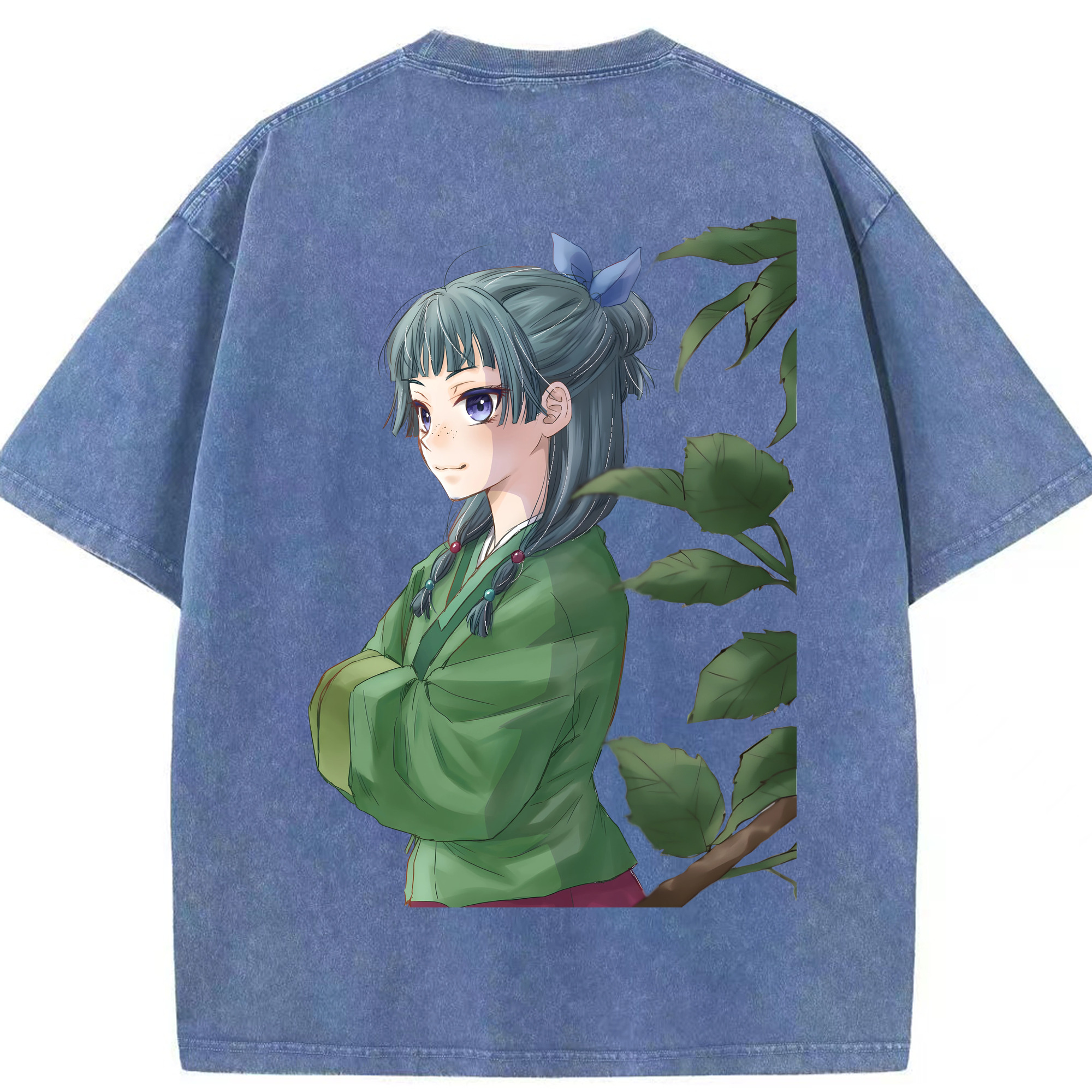 （画像用） 薬屋のひとりごと The Apothecary Diaries 綿100% ヴィンテージ風 半袖Tシャツ（背面プリント）