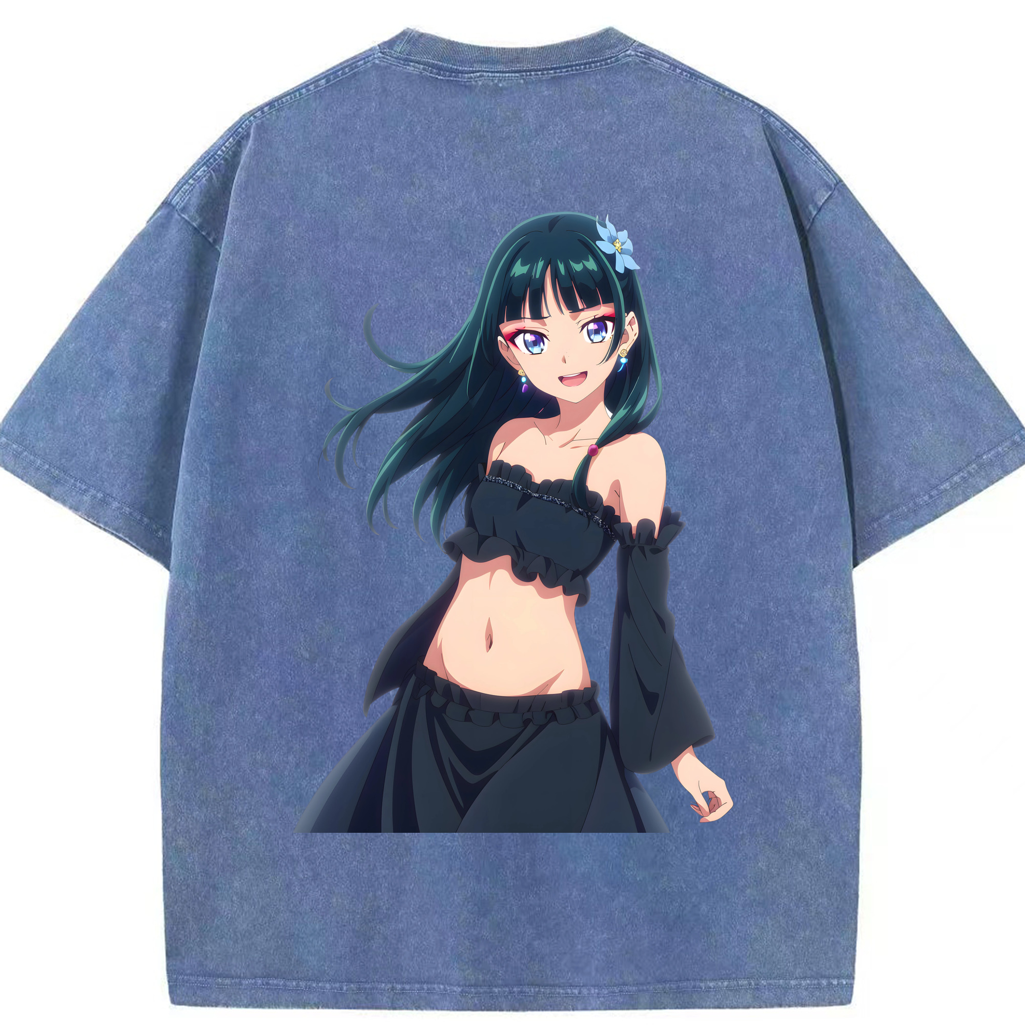 （画像用） 薬屋のひとりごと The Apothecary Diaries 綿100% ヴィンテージ風 半袖Tシャツ（背面プリント）