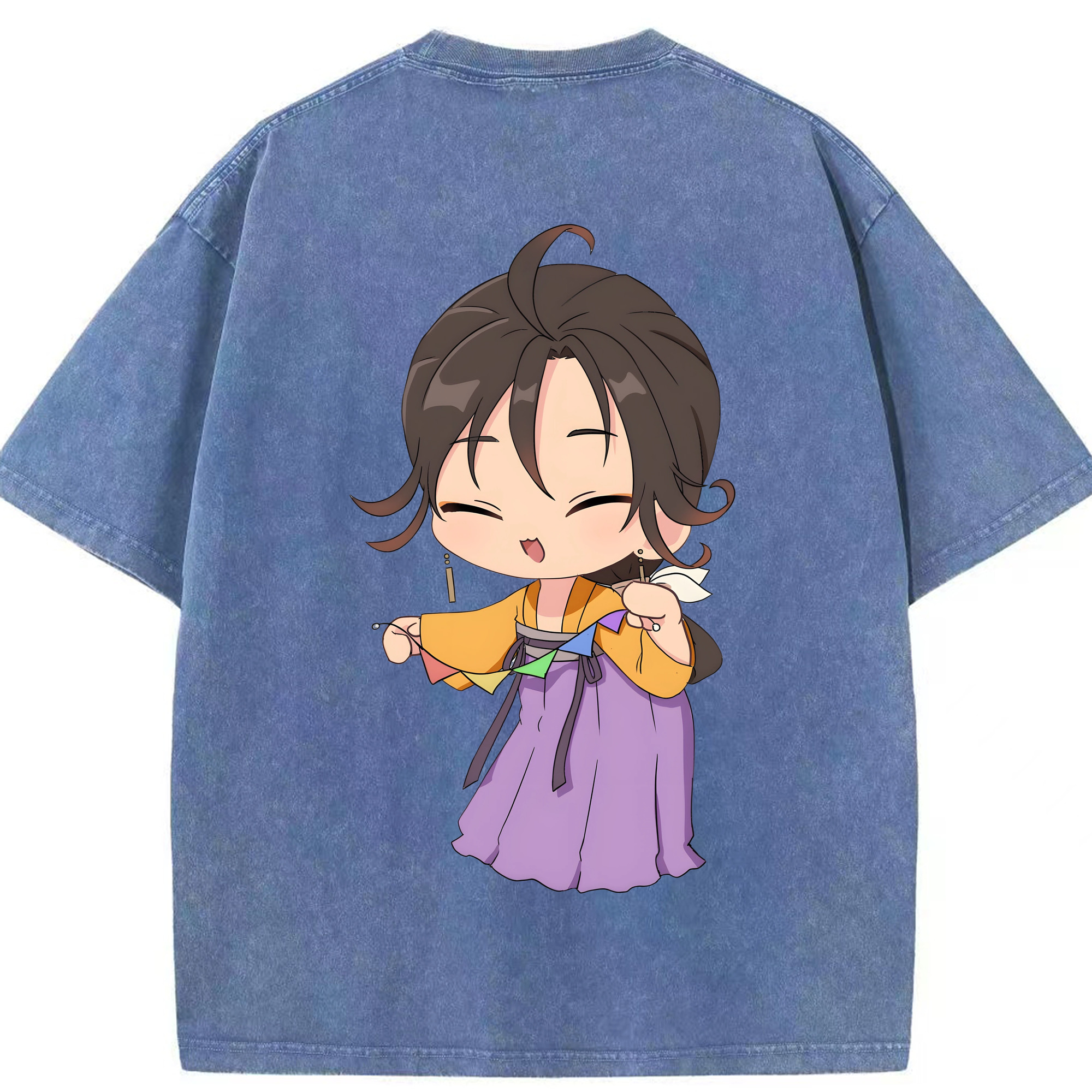 （画像用） 薬屋のひとりごと The Apothecary Diaries 綿100% ヴィンテージ風 半袖Tシャツ（背面プリント）