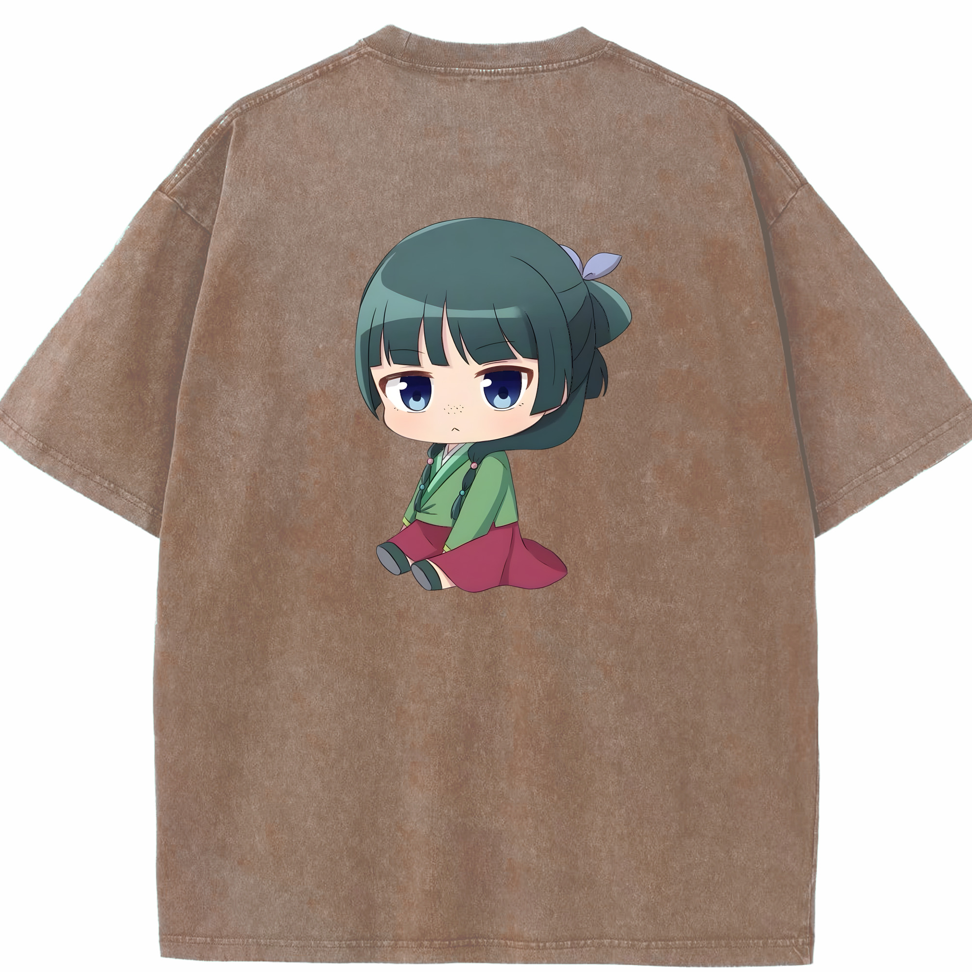 （画像用） 薬屋のひとりごと The Apothecary Diaries 綿100% ヴィンテージ風 半袖Tシャツ（背面プリント）
