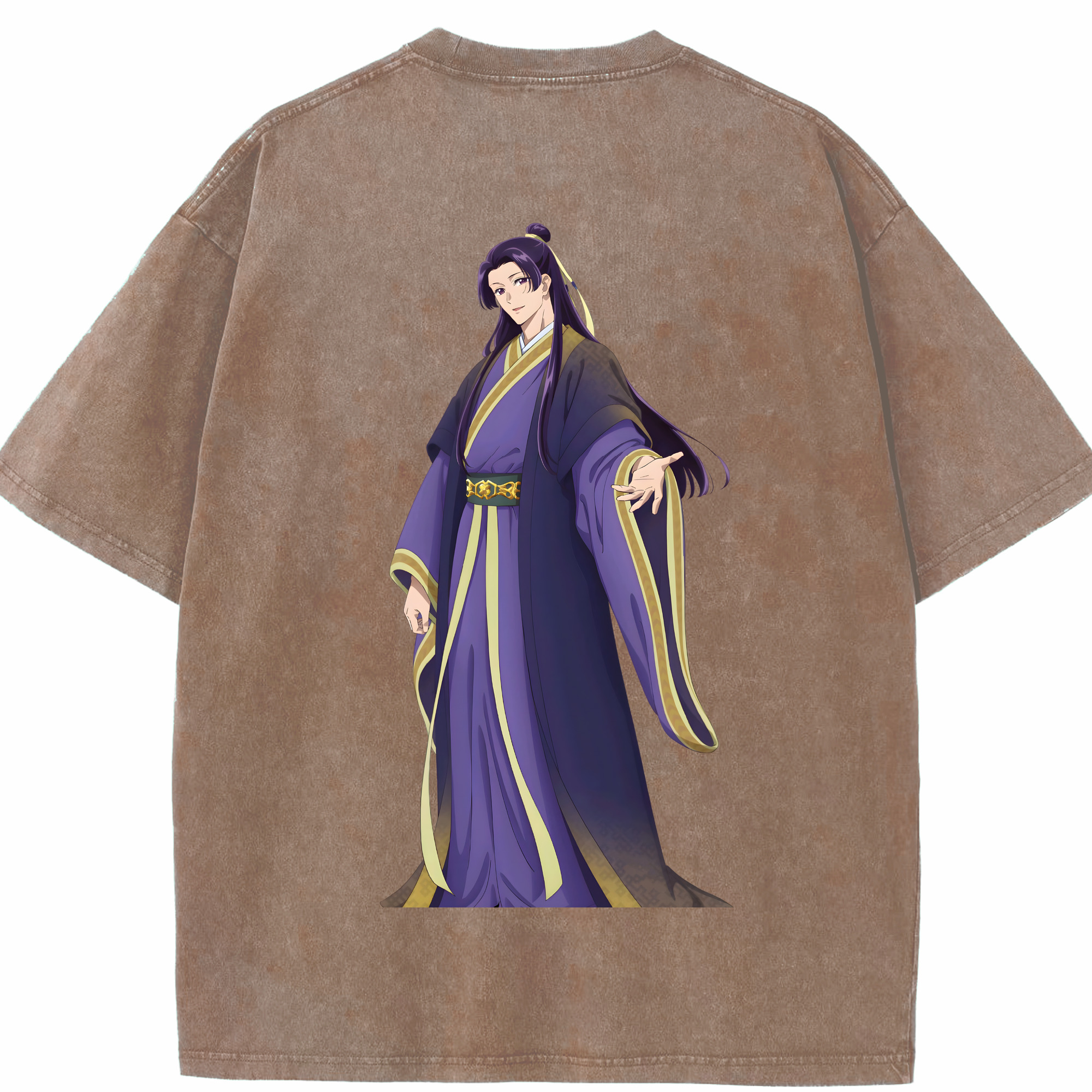 （画像用） 薬屋のひとりごと The Apothecary Diaries 綿100% ヴィンテージ風 半袖Tシャツ（背面プリント）