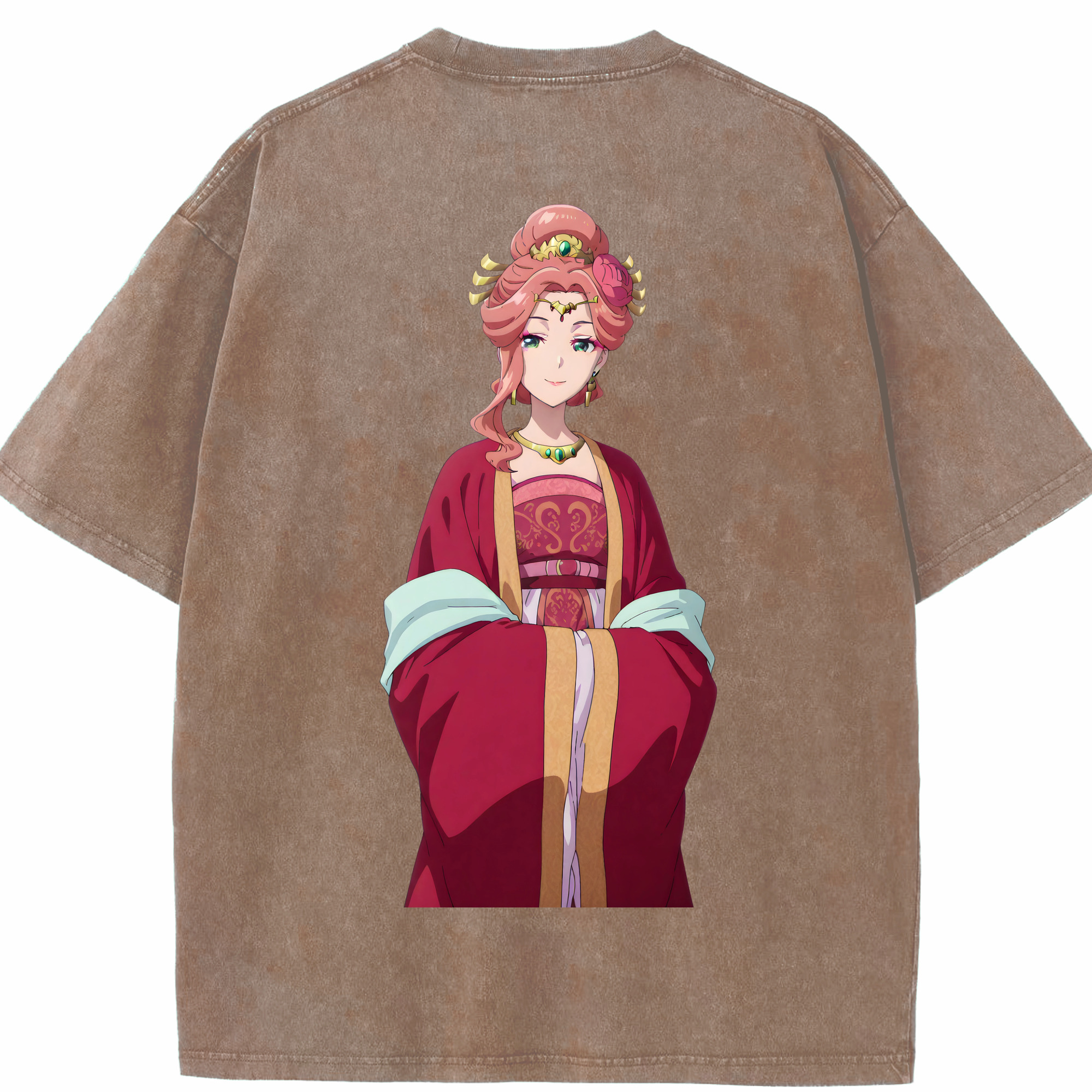 （画像用） 薬屋のひとりごと The Apothecary Diaries 綿100% ヴィンテージ風 半袖Tシャツ（背面プリント）