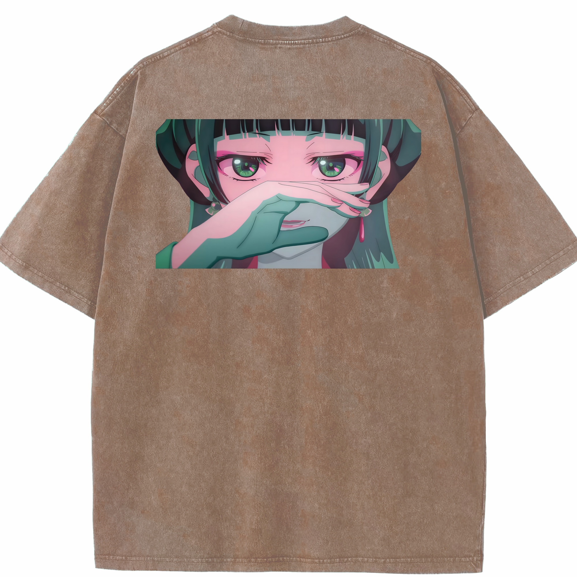 （画像用） 薬屋のひとりごと The Apothecary Diaries 綿100% ヴィンテージ風 半袖Tシャツ（背面プリント）