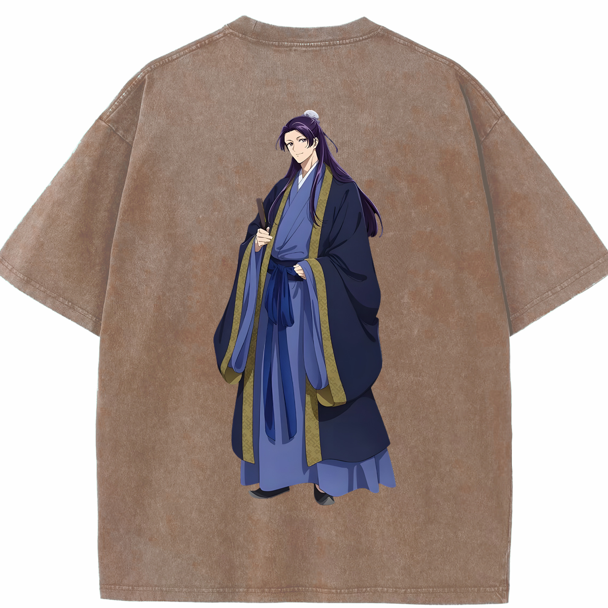 （画像用） 薬屋のひとりごと The Apothecary Diaries 綿100% ヴィンテージ風 半袖Tシャツ（背面プリント）