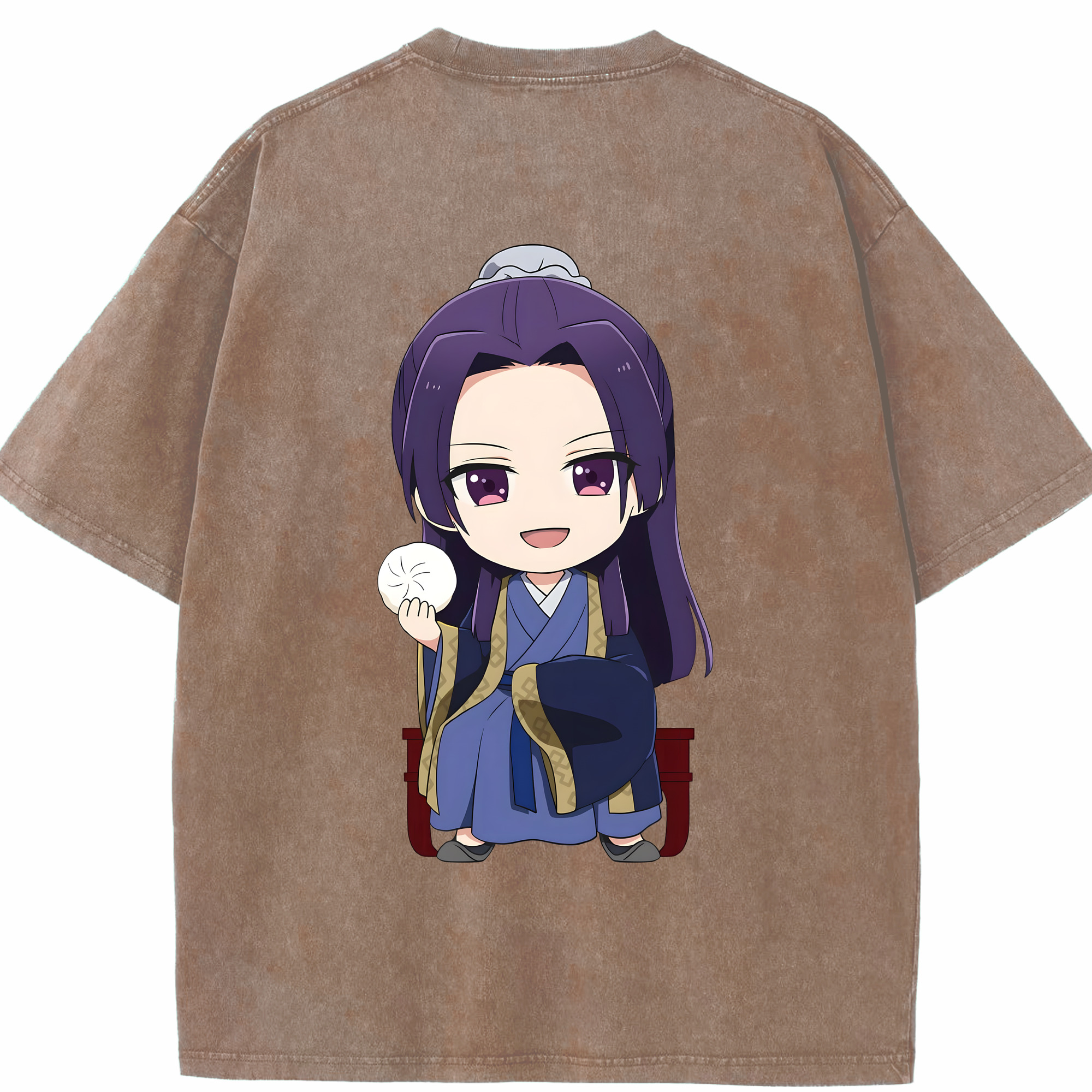 （画像用） 薬屋のひとりごと The Apothecary Diaries 綿100% ヴィンテージ風 半袖Tシャツ（背面プリント）