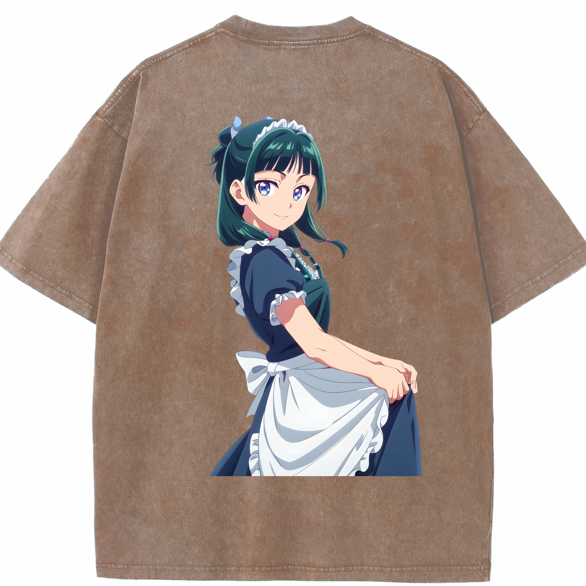 （画像用） 薬屋のひとりごと The Apothecary Diaries 綿100% ヴィンテージ風 半袖Tシャツ（背面プリント）