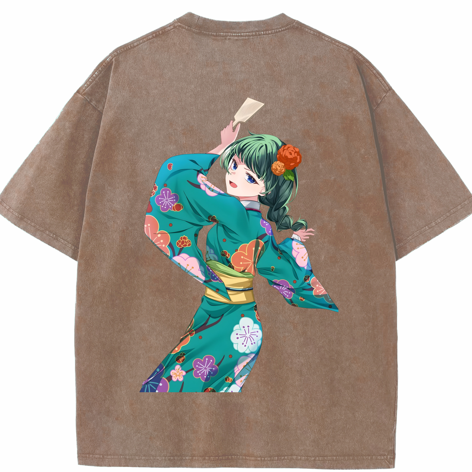 （画像用） 薬屋のひとりごと The Apothecary Diaries 綿100% ヴィンテージ風 半袖Tシャツ（背面プリント）