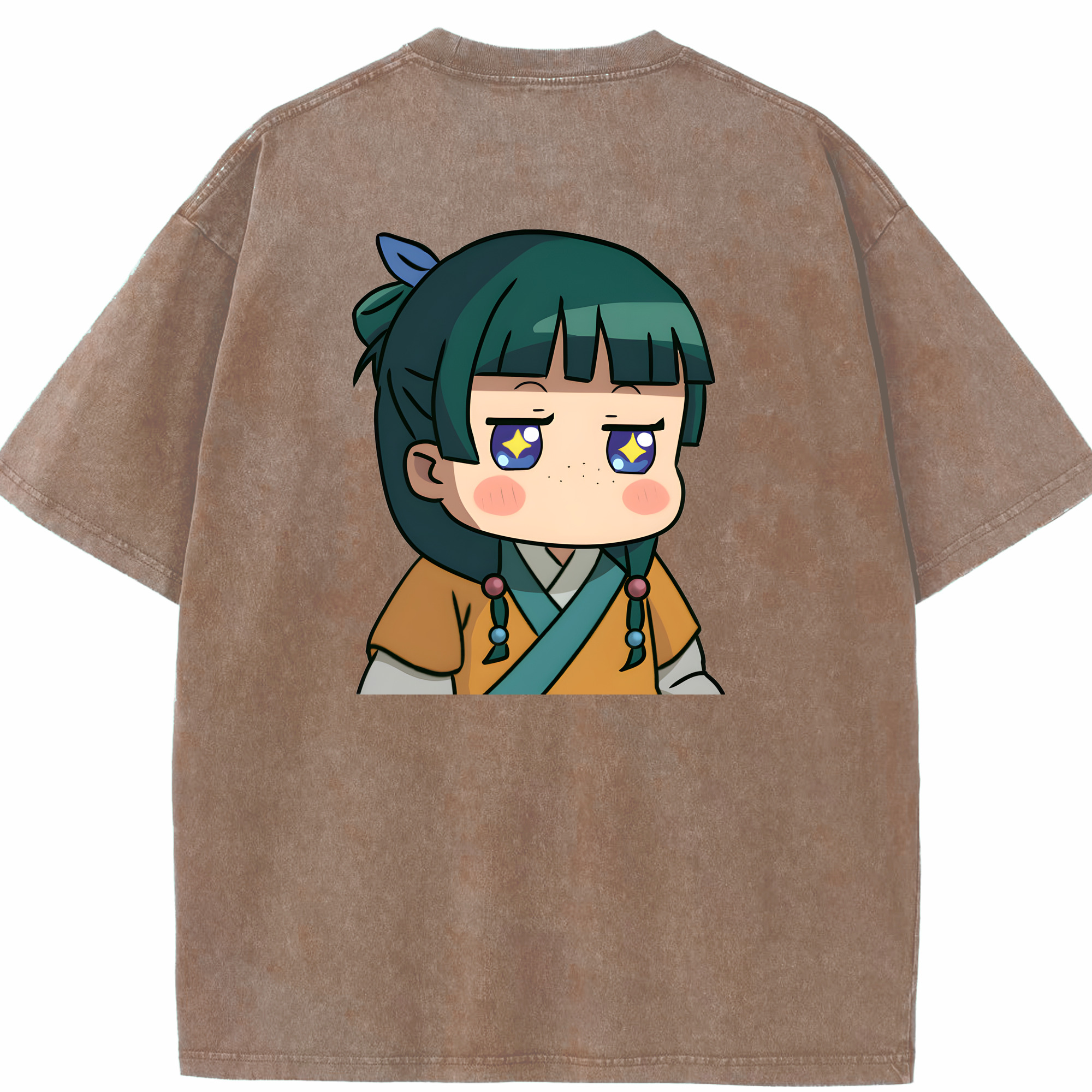 （画像用） 薬屋のひとりごと The Apothecary Diaries 綿100% ヴィンテージ風 半袖Tシャツ（背面プリント）