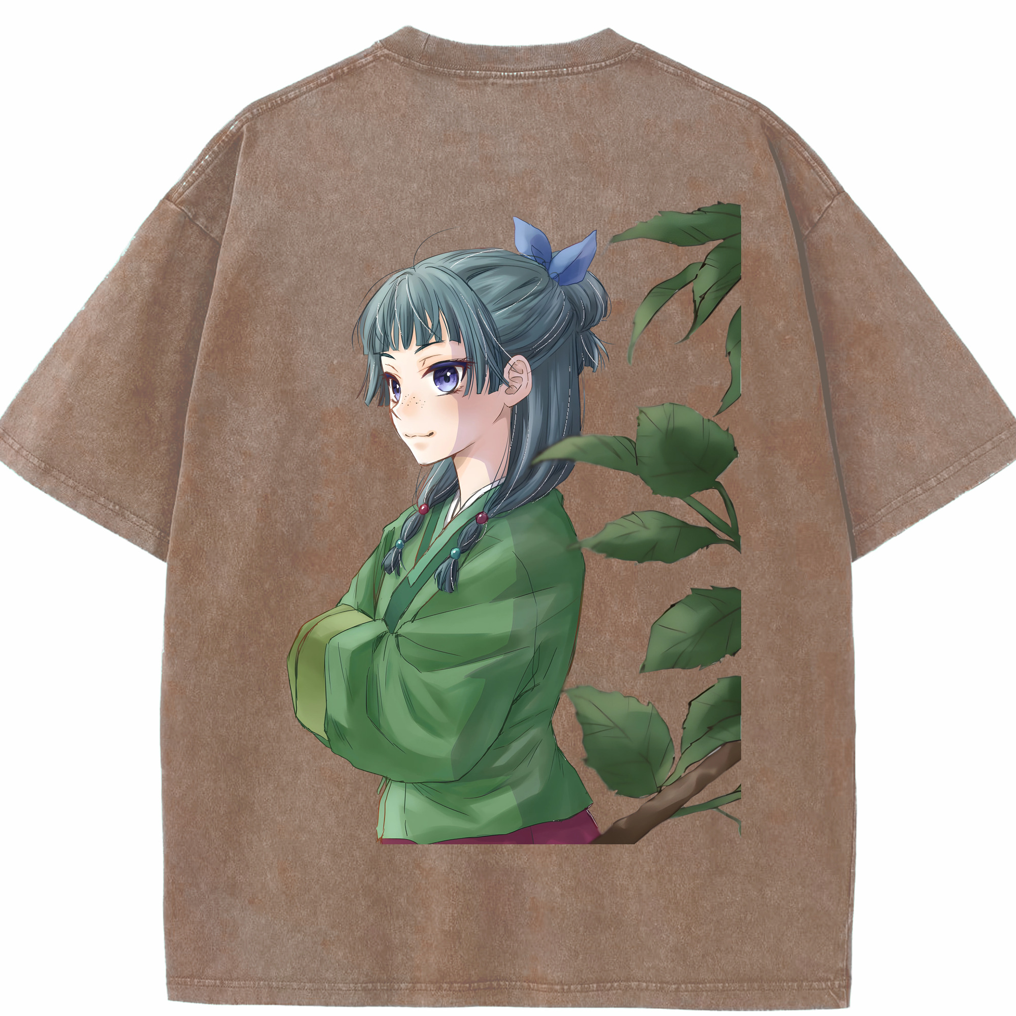 （画像用） 薬屋のひとりごと The Apothecary Diaries 綿100% ヴィンテージ風 半袖Tシャツ（背面プリント）