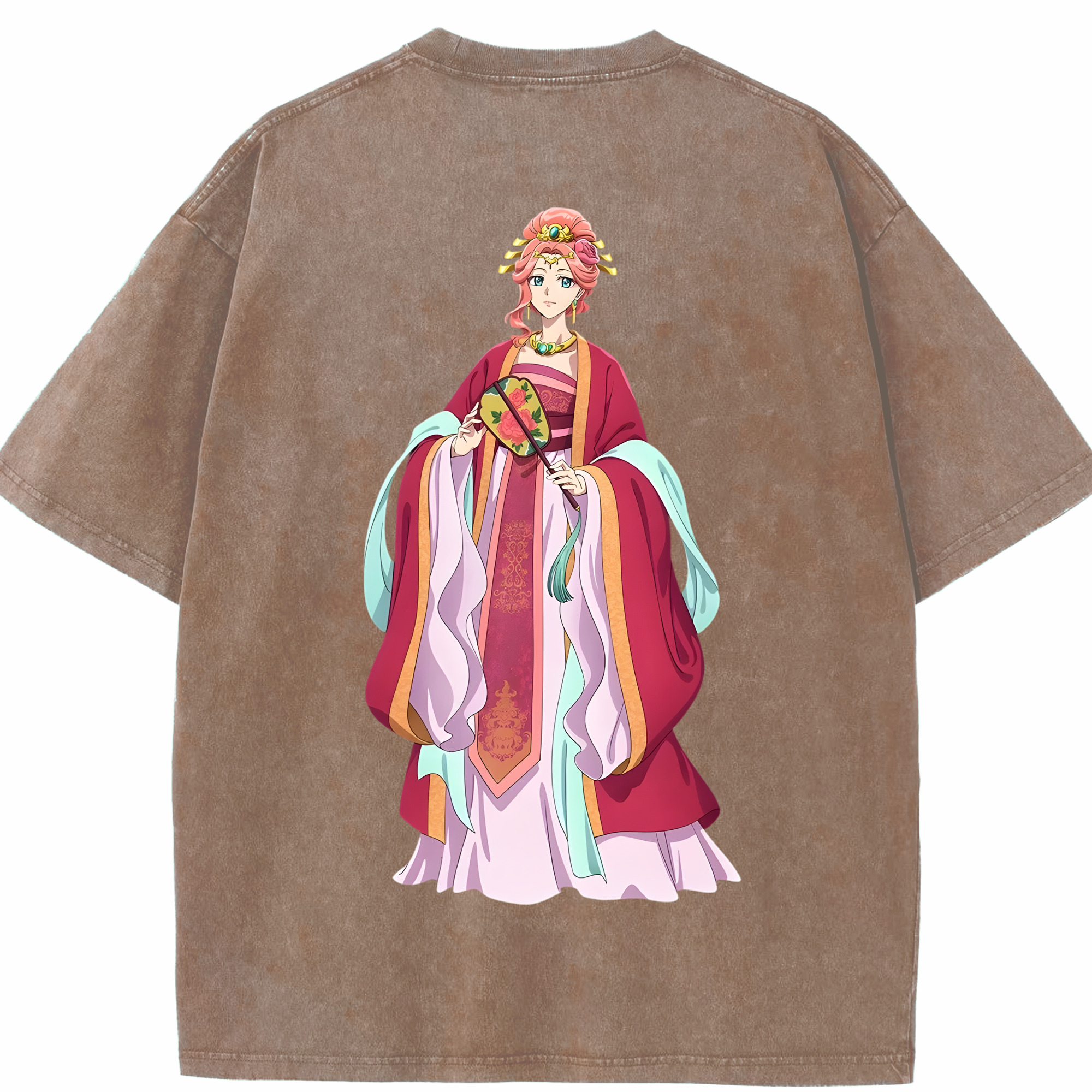 （画像用） 薬屋のひとりごと The Apothecary Diaries 綿100% ヴィンテージ風 半袖Tシャツ（背面プリント）