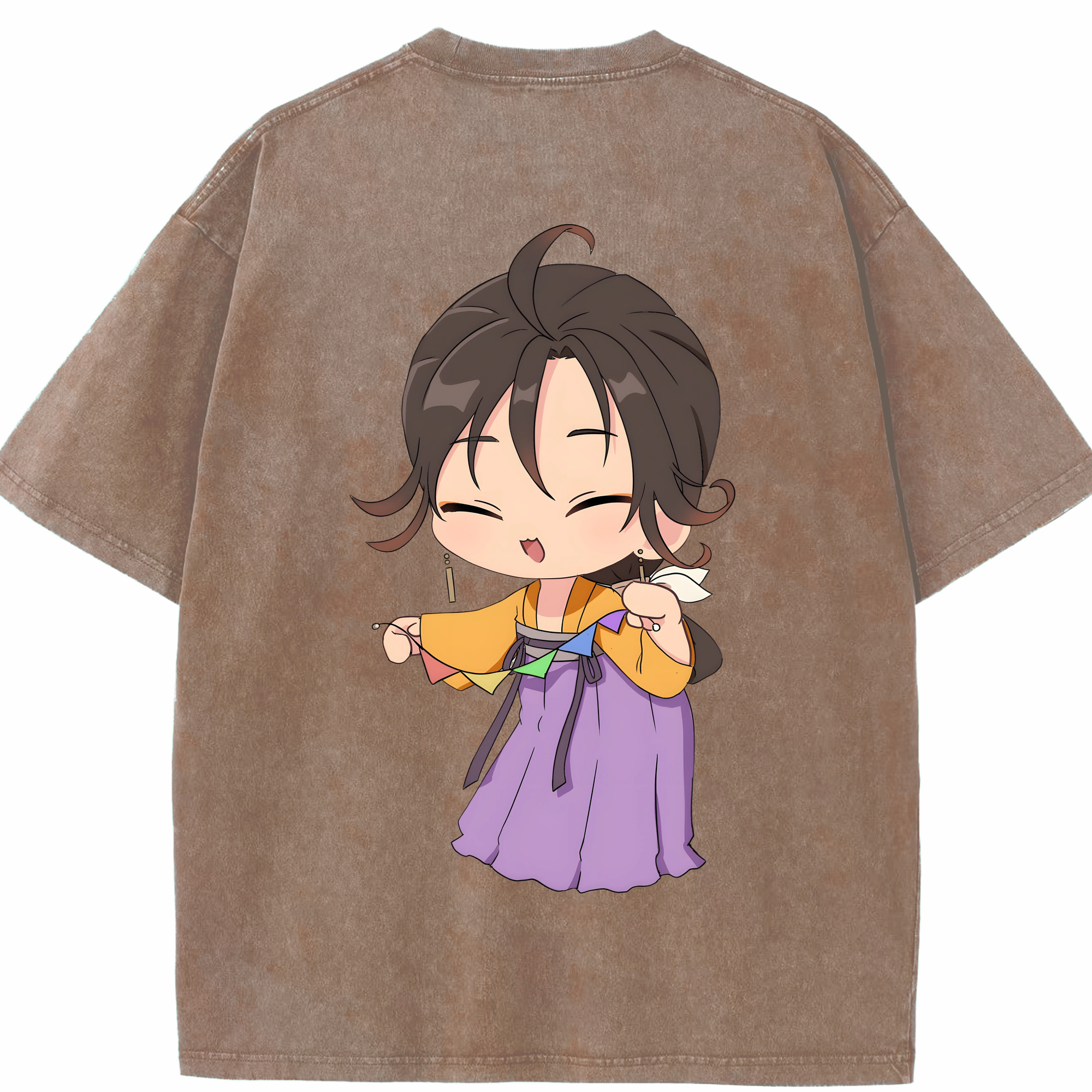 （画像用） 薬屋のひとりごと The Apothecary Diaries 綿100% ヴィンテージ風 半袖Tシャツ（背面プリント）