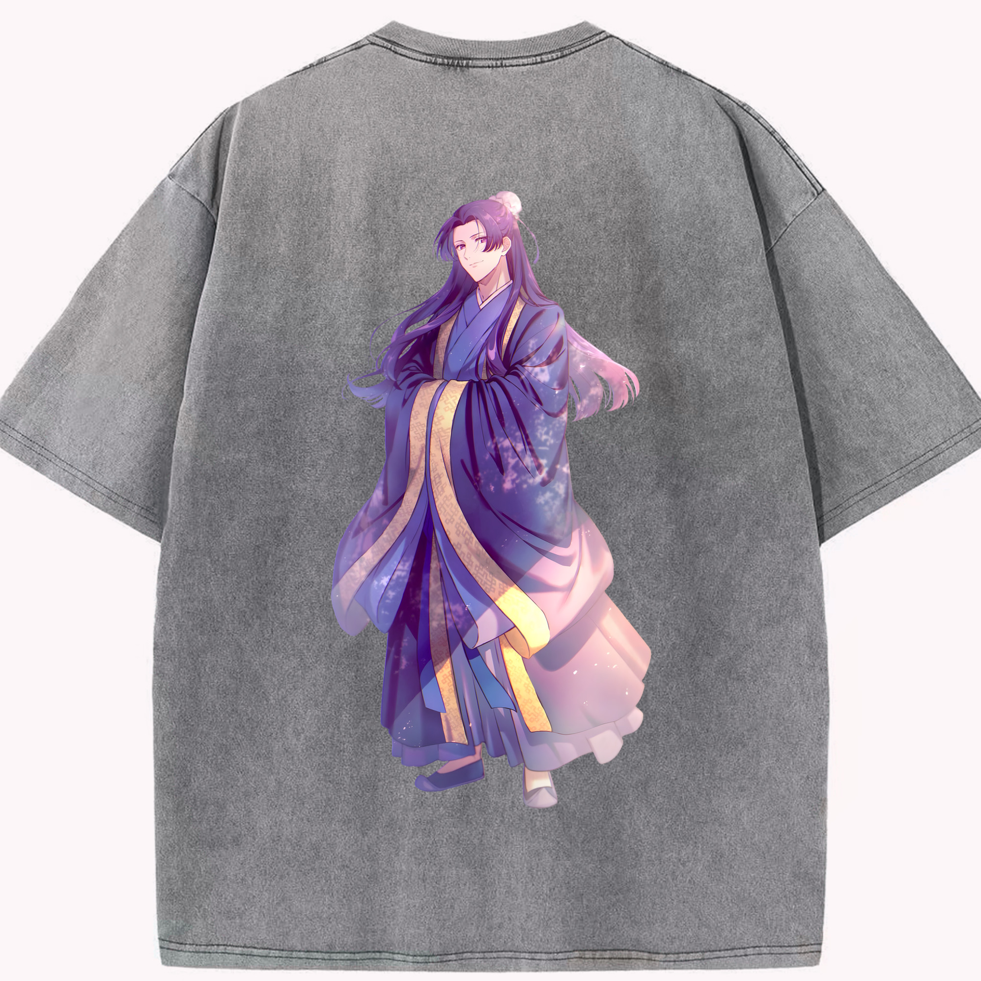 （画像用） 薬屋のひとりごと The Apothecary Diaries 綿100% ヴィンテージ風 半袖Tシャツ（背面プリント）