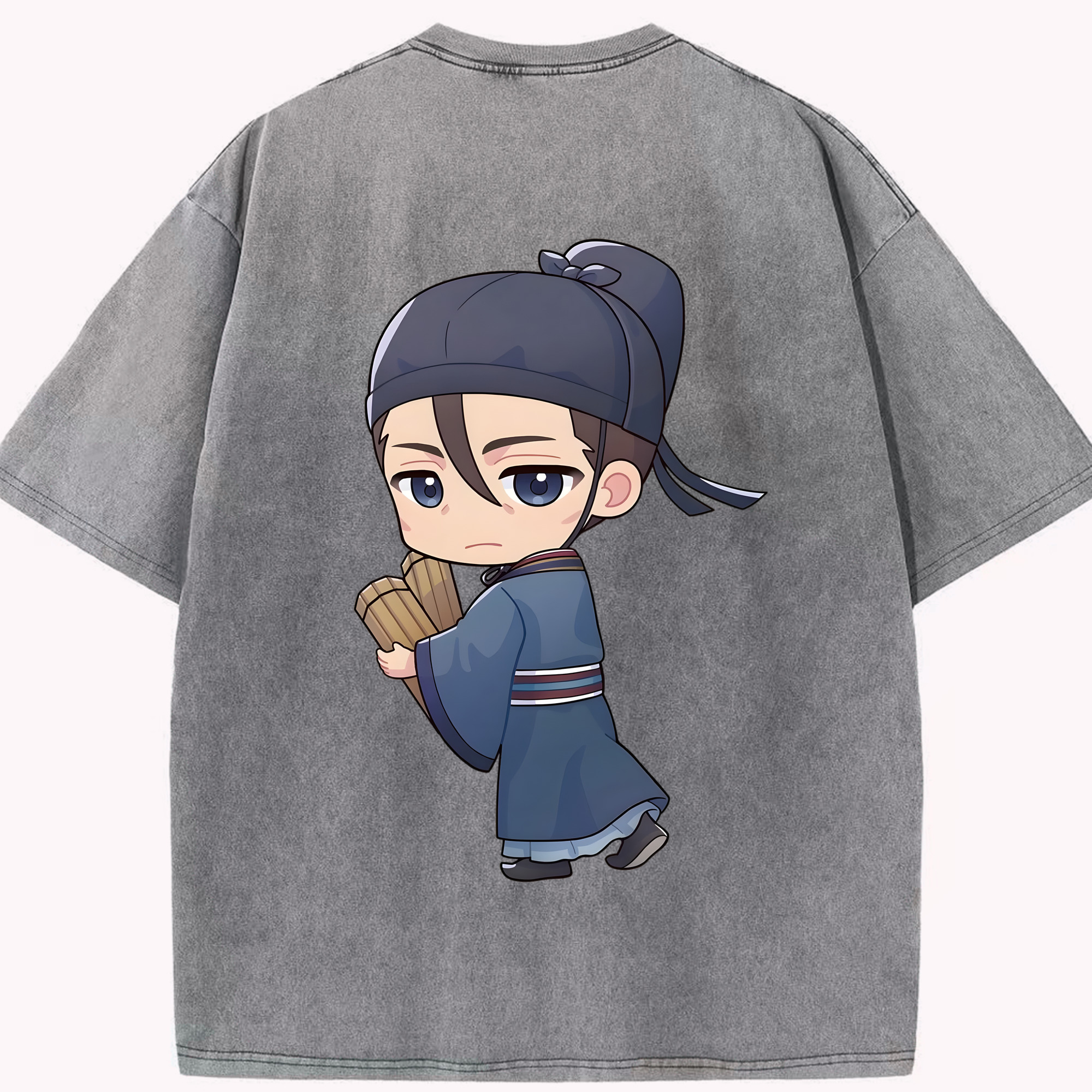 （画像用） 薬屋のひとりごと The Apothecary Diaries 綿100% ヴィンテージ風 半袖Tシャツ（背面プリント）