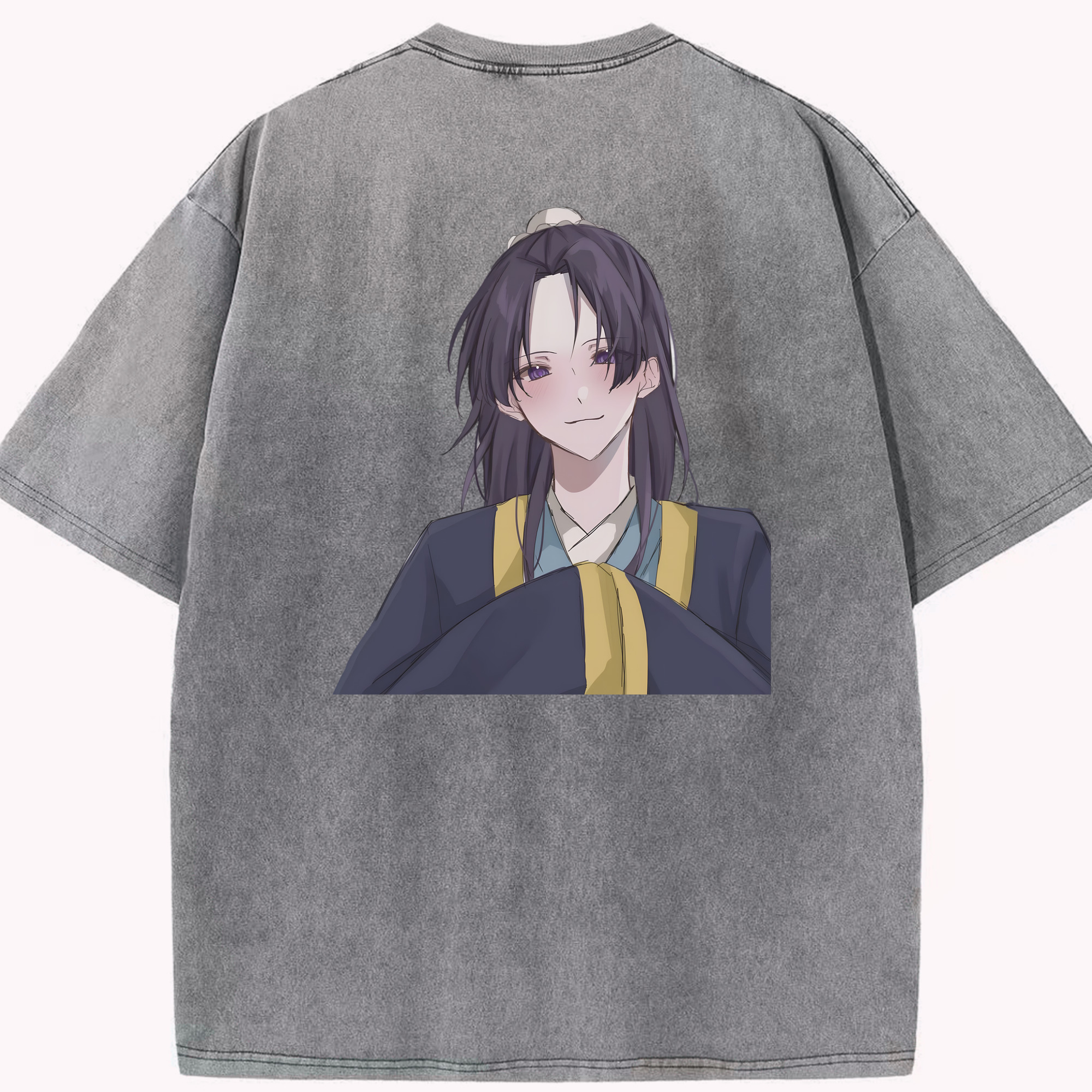 （画像用） 薬屋のひとりごと The Apothecary Diaries 綿100% ヴィンテージ風 半袖Tシャツ（背面プリント）