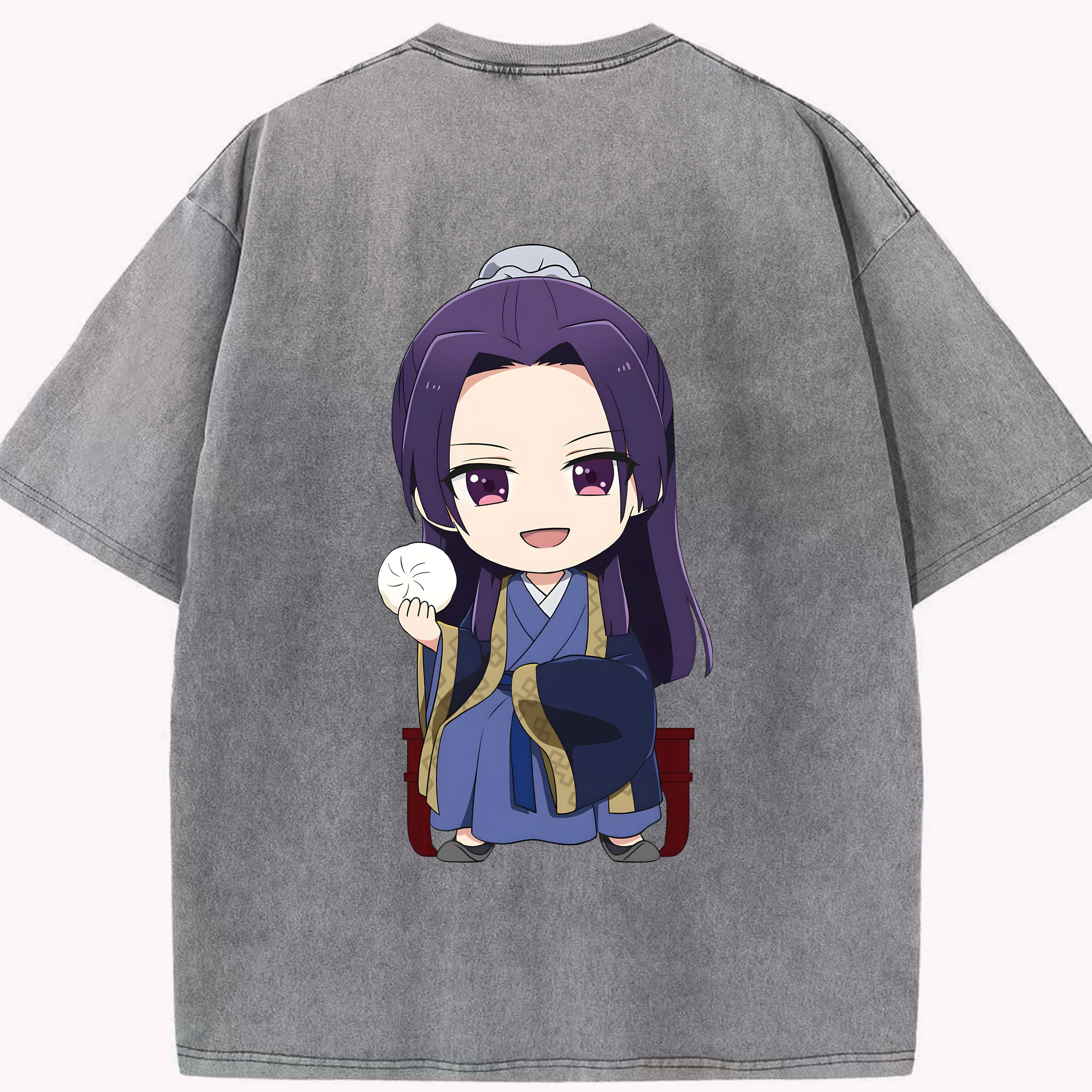 （画像用） 薬屋のひとりごと The Apothecary Diaries 綿100% ヴィンテージ風 半袖Tシャツ（背面プリント）