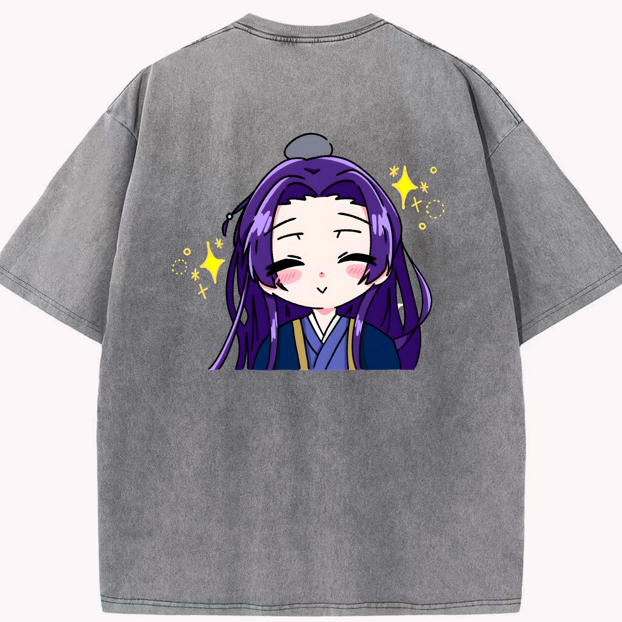 （画像用） 薬屋のひとりごと The Apothecary Diaries 綿100% ヴィンテージ風 半袖Tシャツ（背面プリント）