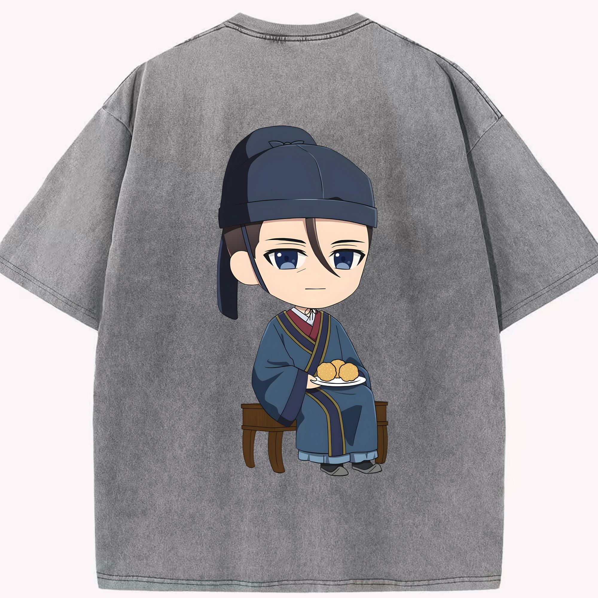 （画像用） 薬屋のひとりごと The Apothecary Diaries 綿100% ヴィンテージ風 半袖Tシャツ（背面プリント）