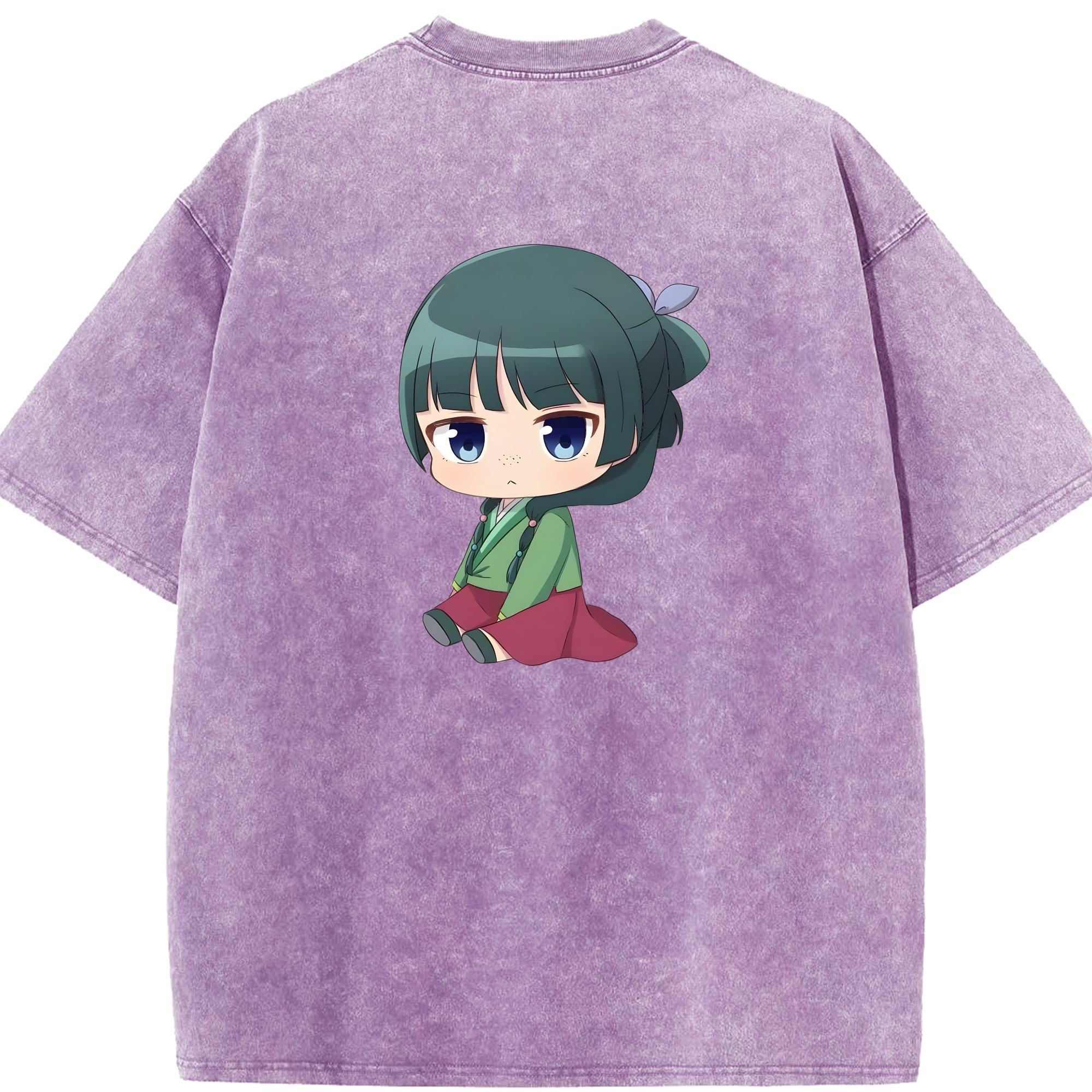 （画像用） 薬屋のひとりごと The Apothecary Diaries 綿100% ヴィンテージ風 半袖Tシャツ（背面プリント）