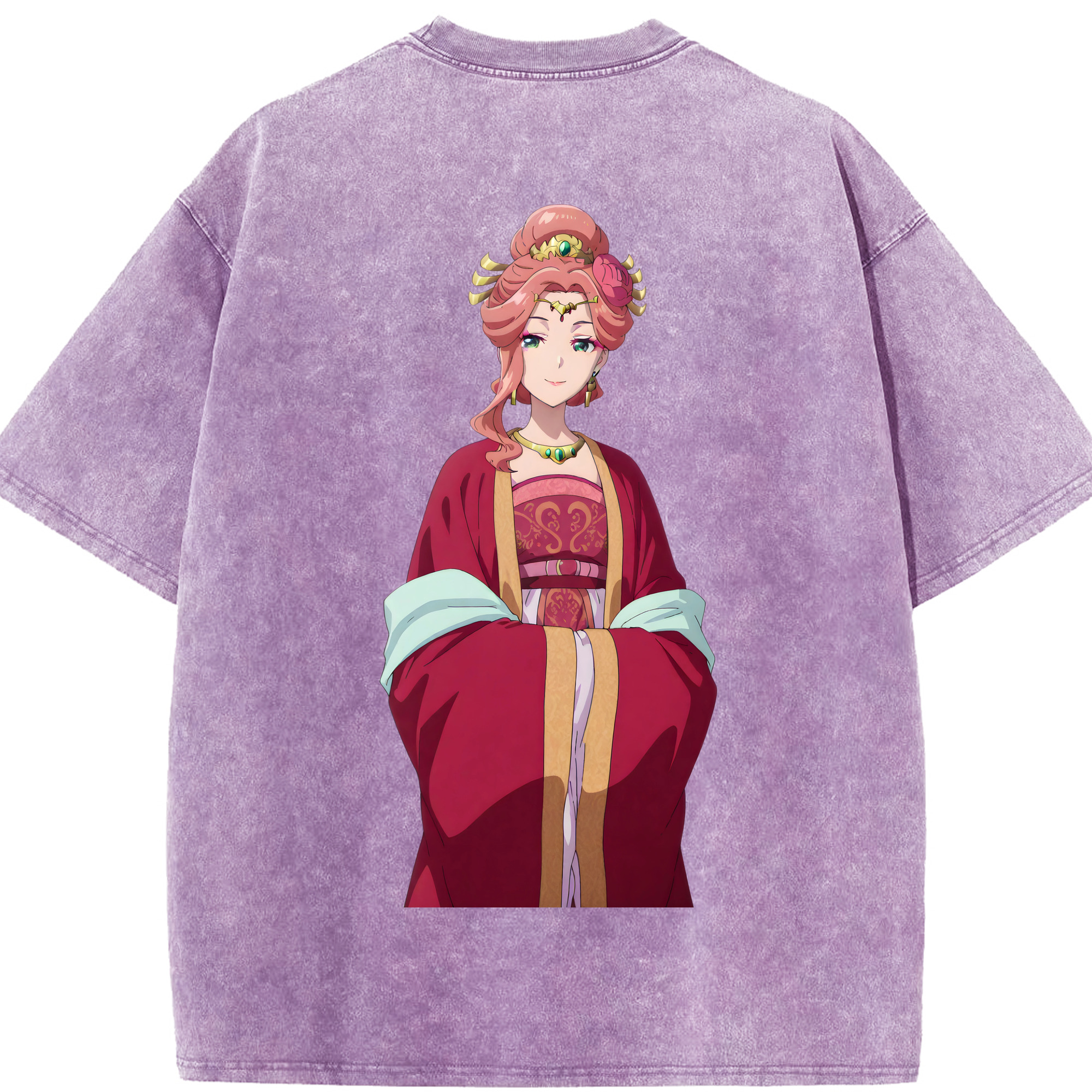 （画像用） 薬屋のひとりごと The Apothecary Diaries 綿100% ヴィンテージ風 半袖Tシャツ（背面プリント）