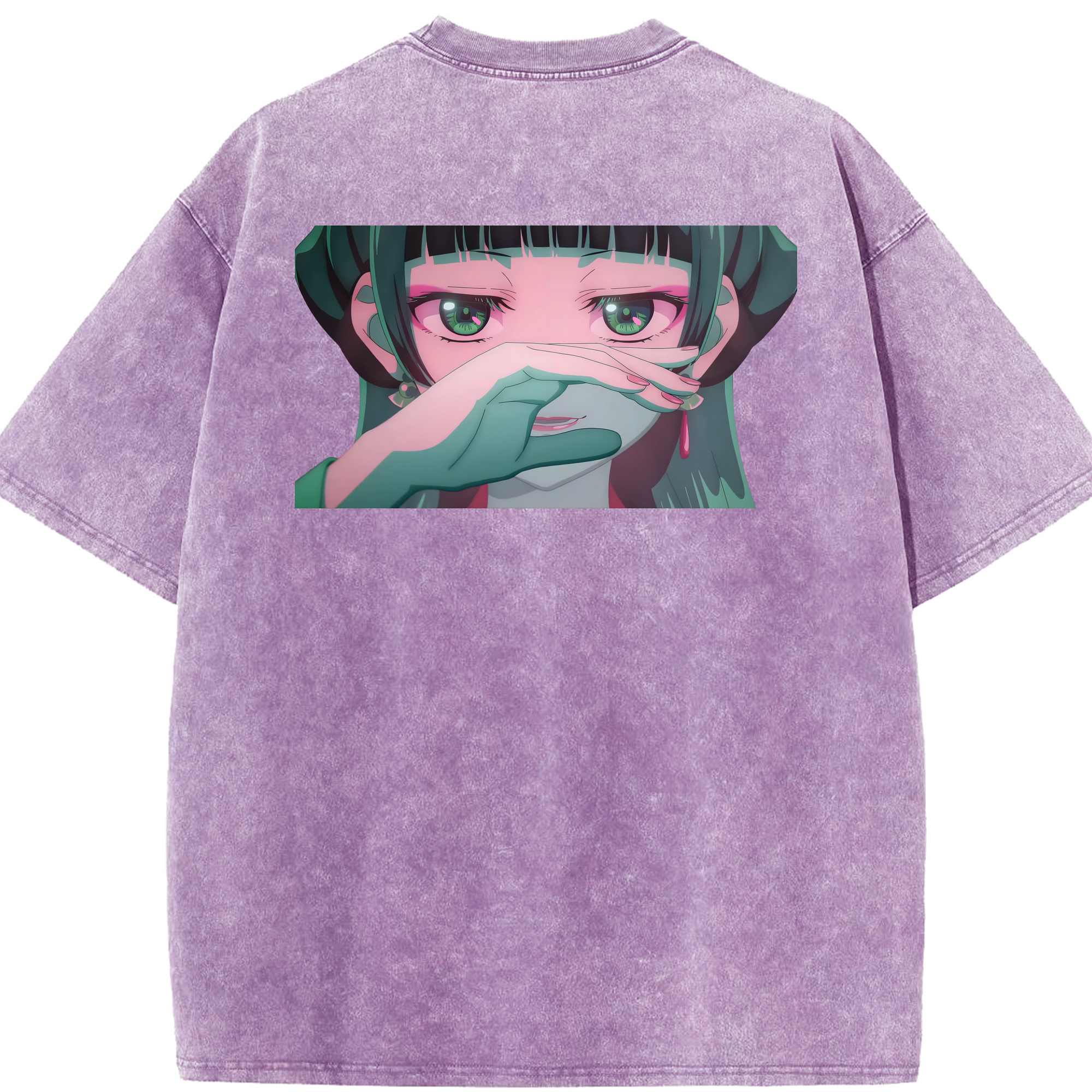 （画像用） 薬屋のひとりごと The Apothecary Diaries 綿100% ヴィンテージ風 半袖Tシャツ（背面プリント）
