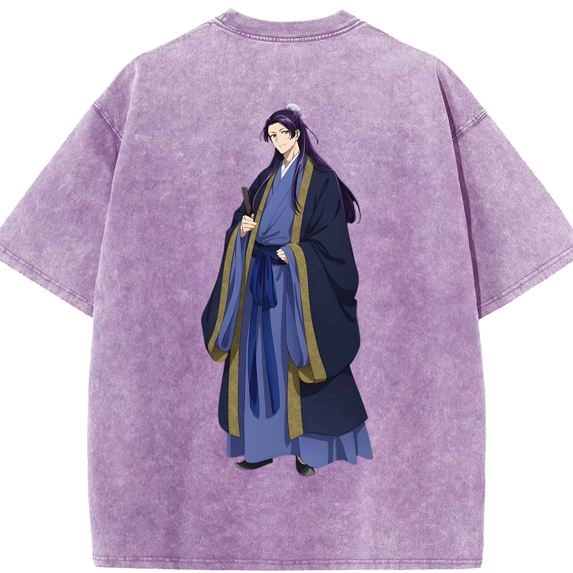 （画像用） 薬屋のひとりごと The Apothecary Diaries 綿100% ヴィンテージ風 半袖Tシャツ（背面プリント）