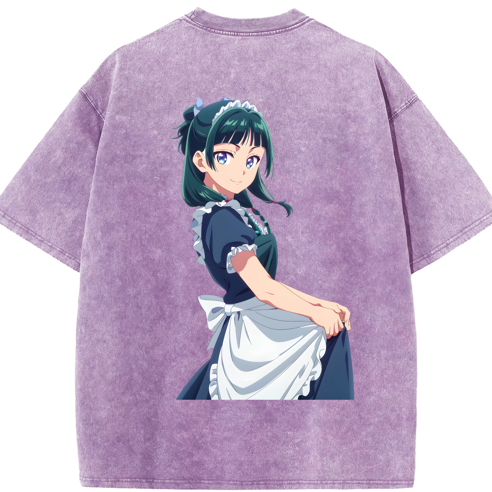 （画像用） 薬屋のひとりごと The Apothecary Diaries 綿100% ヴィンテージ風 半袖Tシャツ（背面プリント）