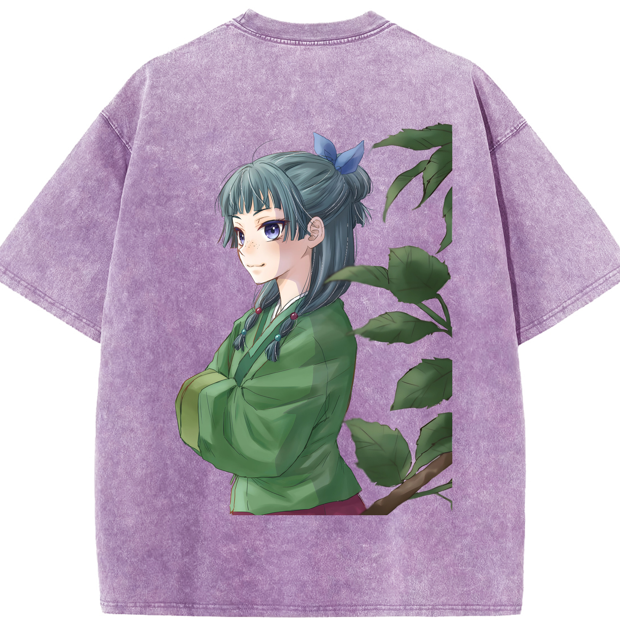 （画像用） 薬屋のひとりごと The Apothecary Diaries 綿100% ヴィンテージ風 半袖Tシャツ（背面プリント）