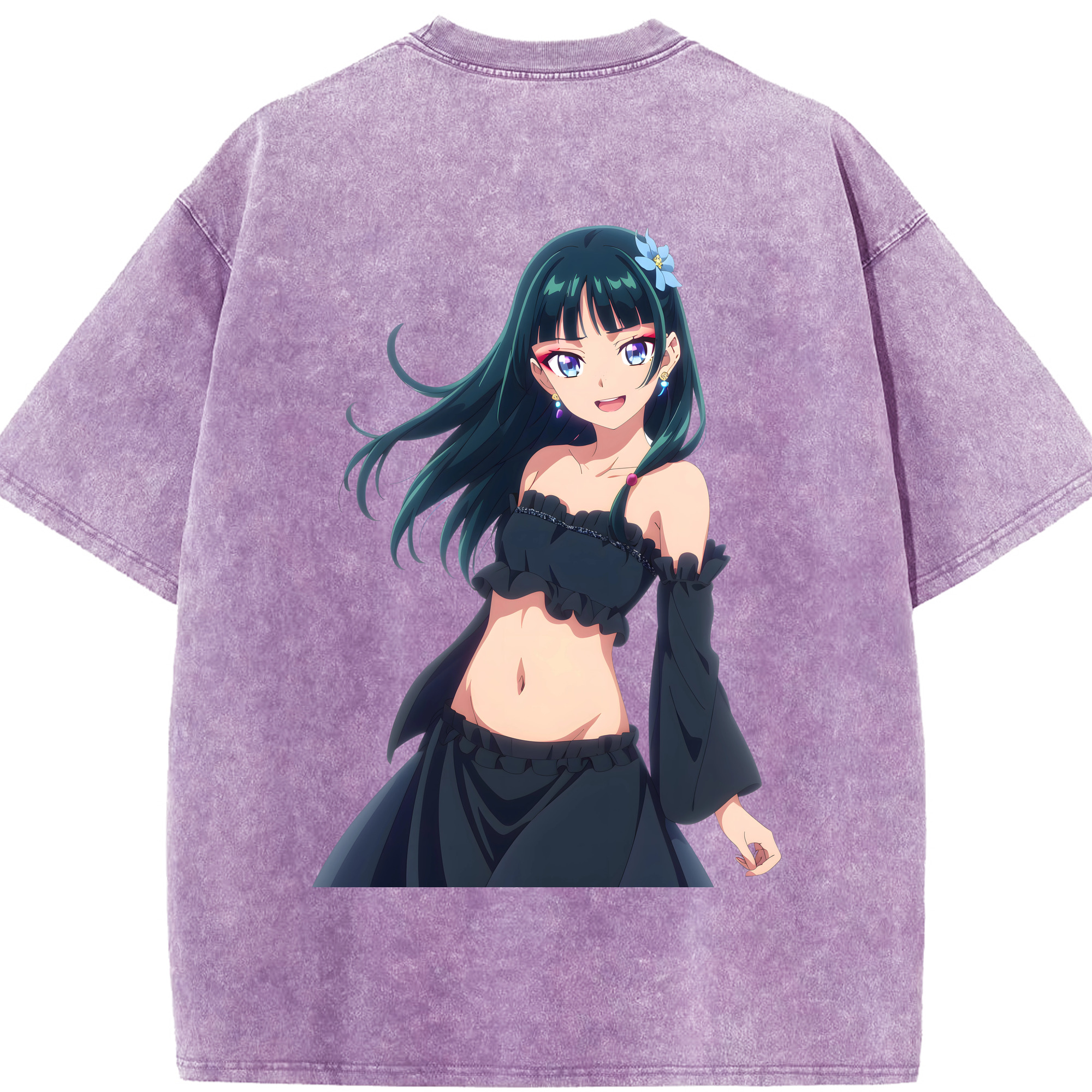 （画像用） 薬屋のひとりごと The Apothecary Diaries 綿100% ヴィンテージ風 半袖Tシャツ（背面プリント）