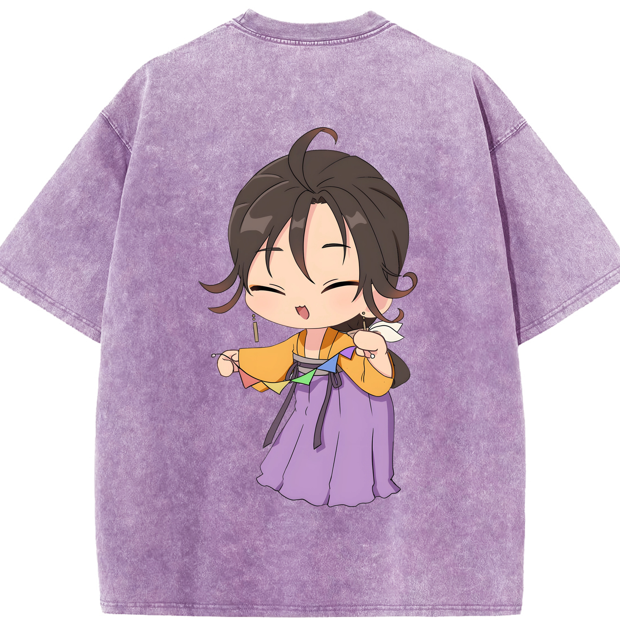 （画像用） 薬屋のひとりごと The Apothecary Diaries 綿100% ヴィンテージ風 半袖Tシャツ（背面プリント）