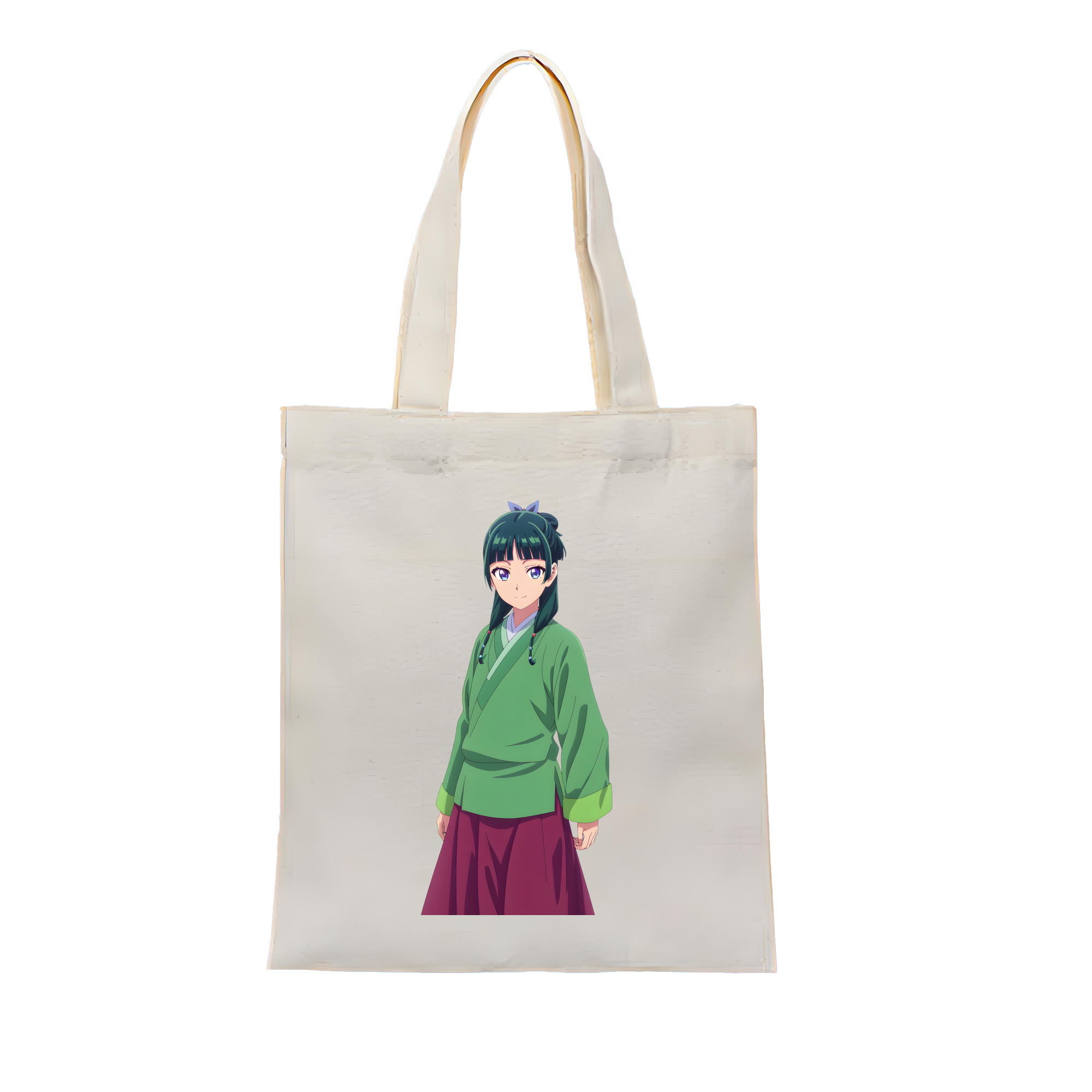 （画像用） 薬屋のひとりごと The Apothecary Diaries 縦型キャンバス生地手提げバッグ　トートバッグ