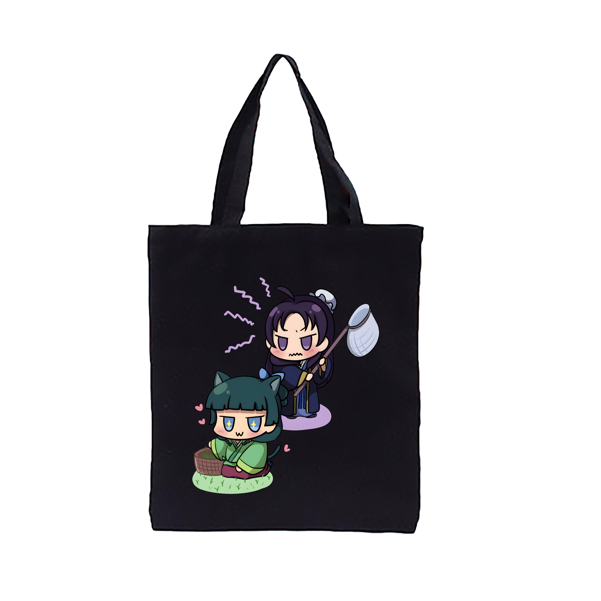 （画像用） 薬屋のひとりごと The Apothecary Diaries 縦型キャンバス生地手提げバッグ　トートバッグ