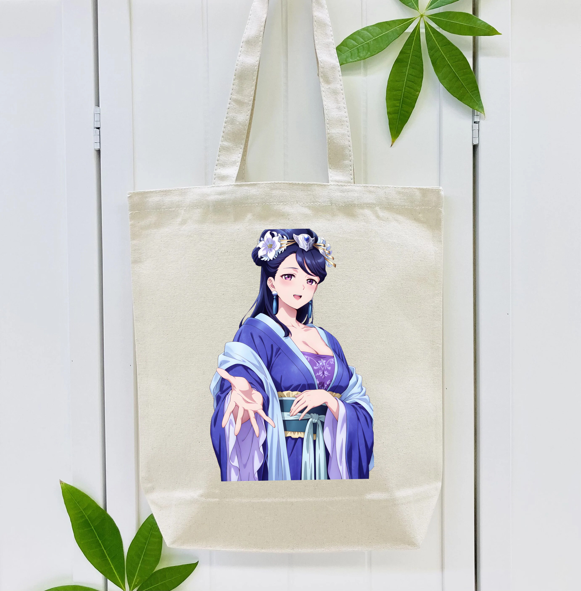 薬屋のひとりごと The Apothecary Diaries 縦型キャンバス生地手提げバッグ　トートバッグ