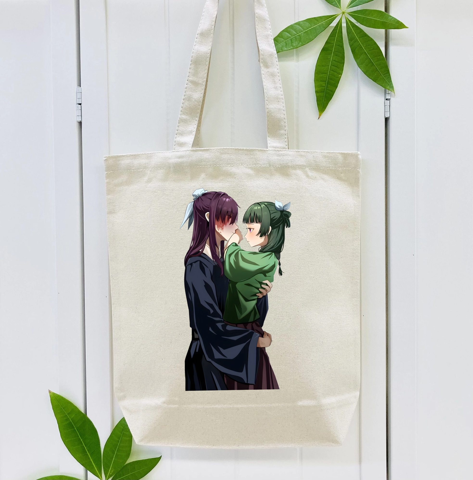 薬屋のひとりごと The Apothecary Diaries 縦型キャンバス生地手提げバッグ　トートバッグ