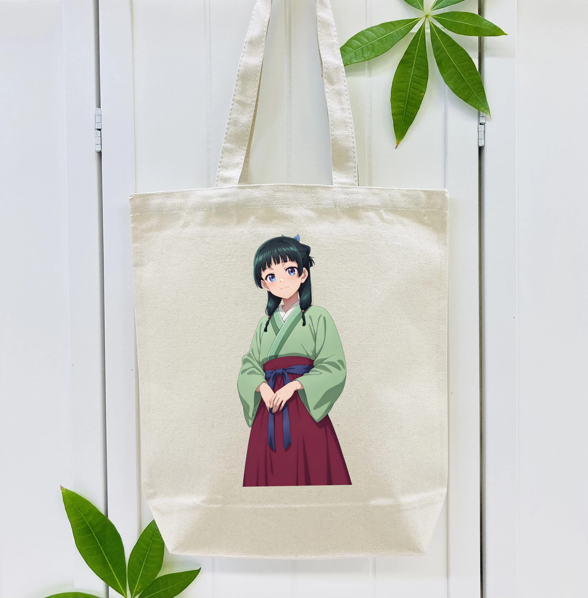 薬屋のひとりごと The Apothecary Diaries 縦型キャンバス生地手提げバッグ　トートバッグ