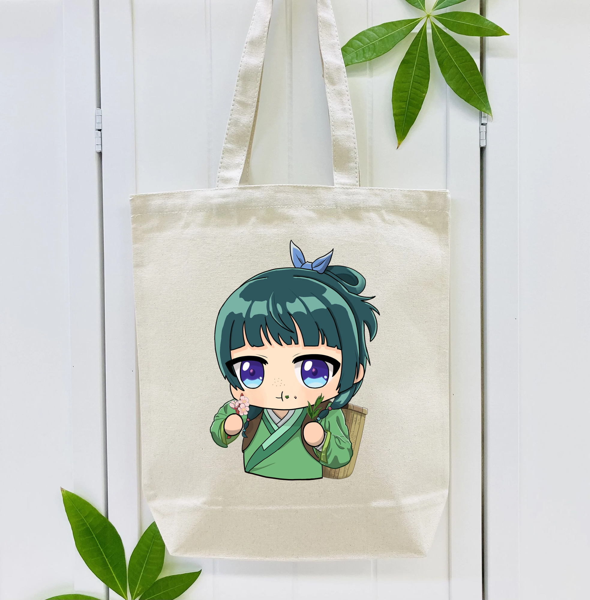 薬屋のひとりごと The Apothecary Diaries 縦型キャンバス生地手提げバッグ　トートバッグ