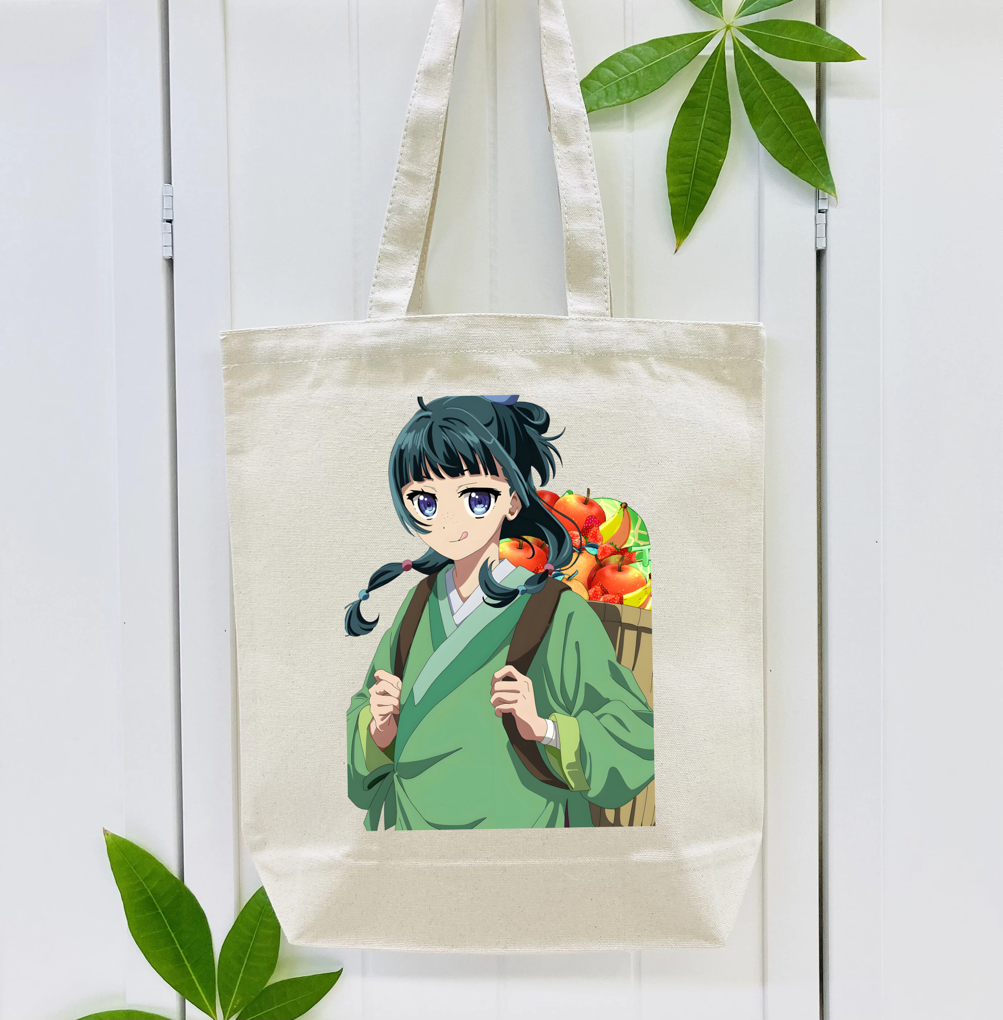 薬屋のひとりごと The Apothecary Diaries 縦型キャンバス生地手提げバッグ　トートバッグ