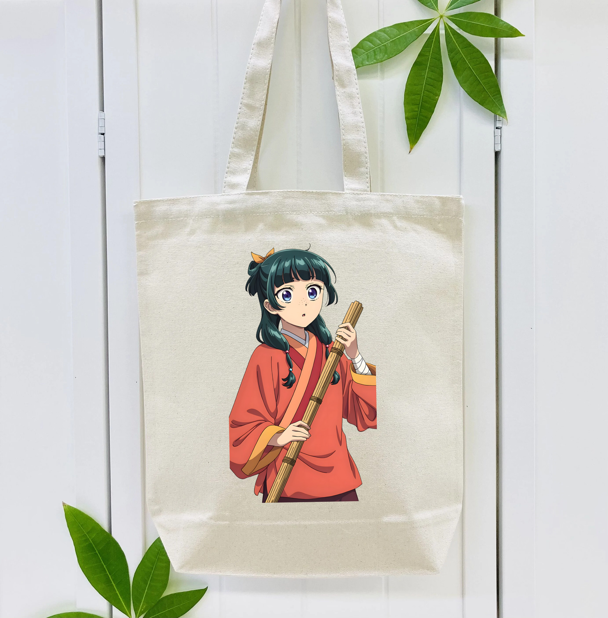 薬屋のひとりごと The Apothecary Diaries 縦型キャンバス生地手提げバッグ　トートバッグ