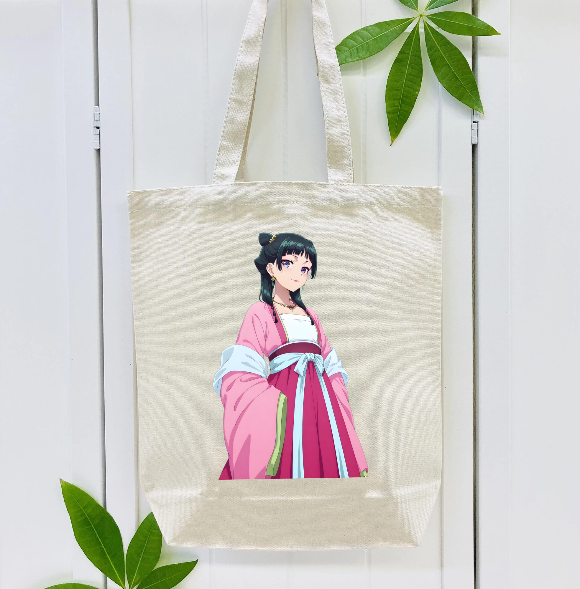 薬屋のひとりごと The Apothecary Diaries 縦型キャンバス生地手提げバッグ　トートバッグ