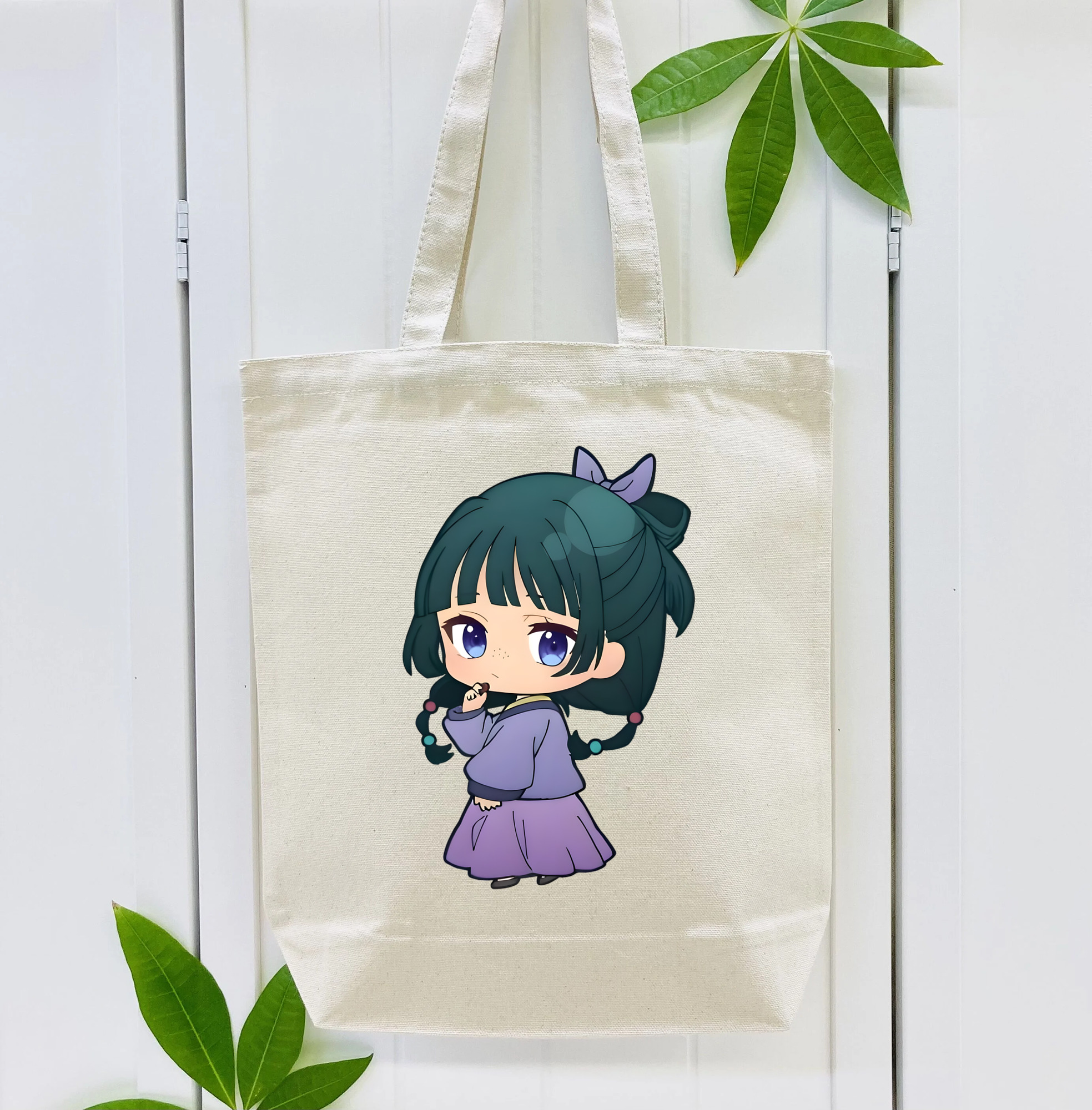 薬屋のひとりごと The Apothecary Diaries 縦型キャンバス生地手提げバッグ　トートバッグ