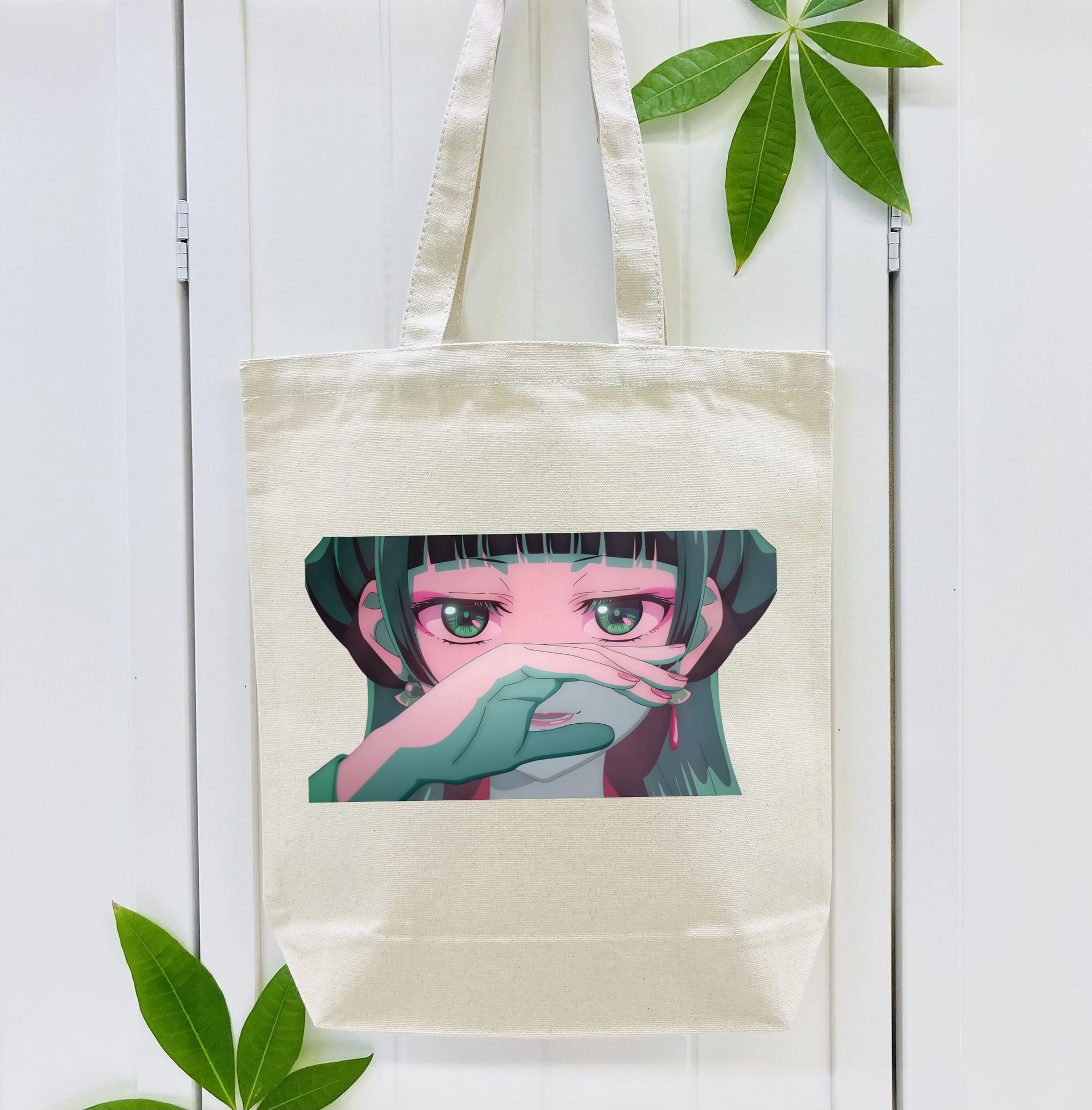 薬屋のひとりごと The Apothecary Diaries 縦型キャンバス生地手提げバッグ　トートバッグ