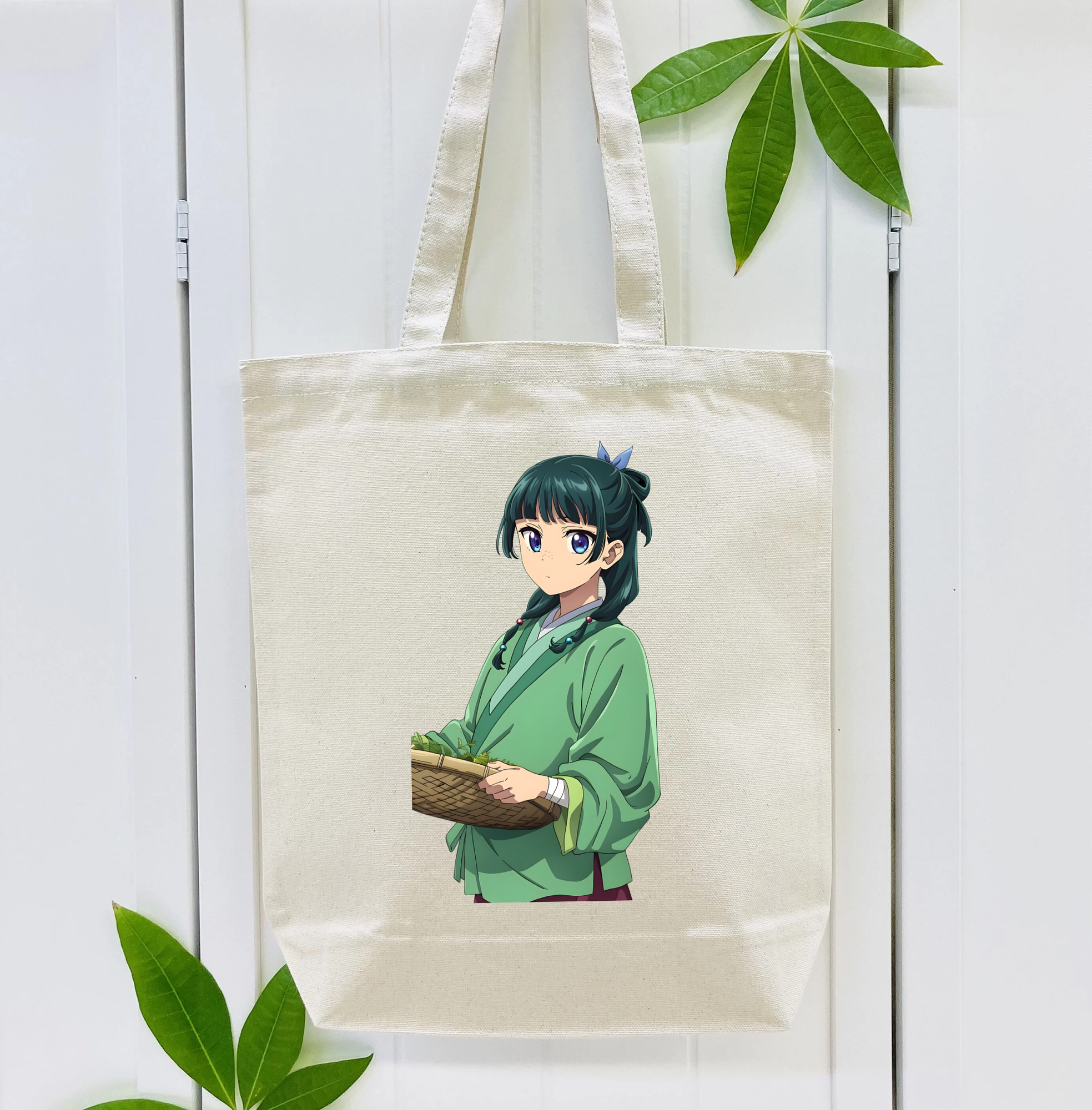 薬屋のひとりごと The Apothecary Diaries 縦型キャンバス生地手提げバッグ　トートバッグ
