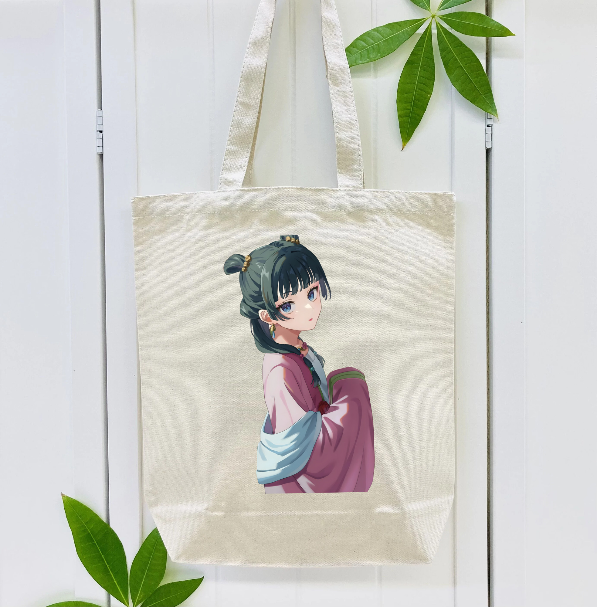 薬屋のひとりごと The Apothecary Diaries 縦型キャンバス生地手提げバッグ　トートバッグ