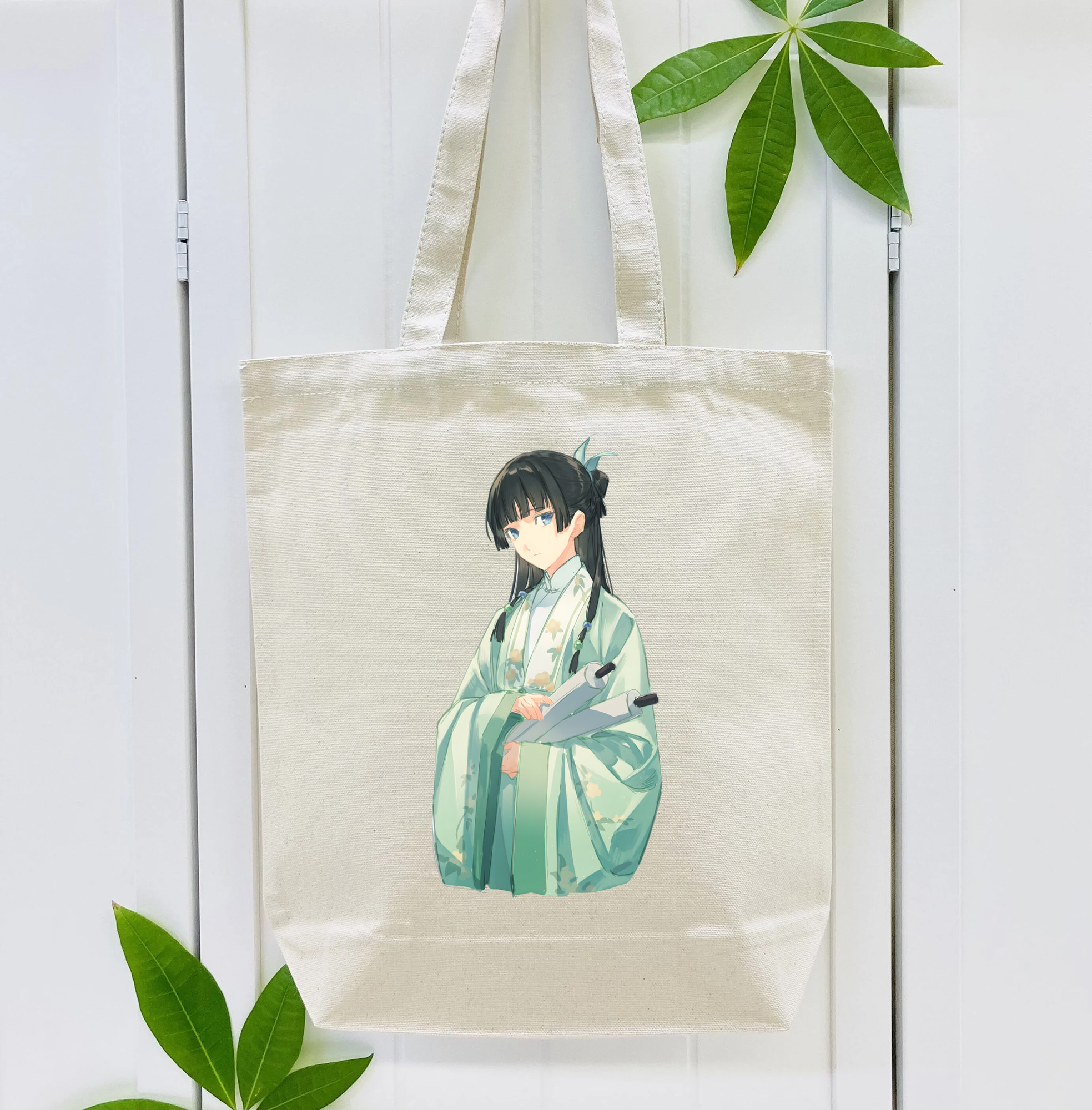 薬屋のひとりごと The Apothecary Diaries 縦型キャンバス生地手提げバッグ　トートバッグ