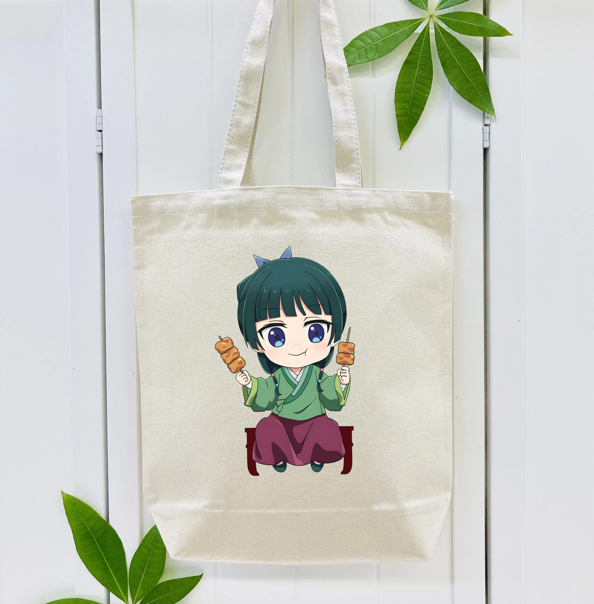 薬屋のひとりごと The Apothecary Diaries 縦型キャンバス生地手提げバッグ　トートバッグ